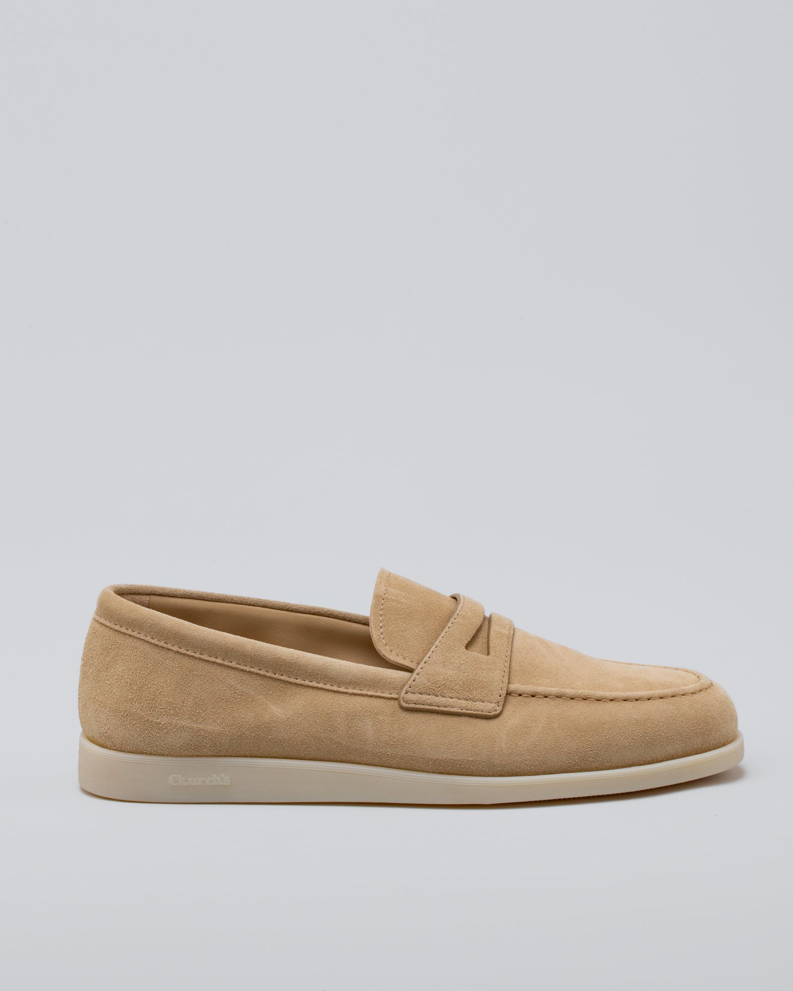 CHURCH'S - Mocassino Portsmouth in suede | macciocu.com