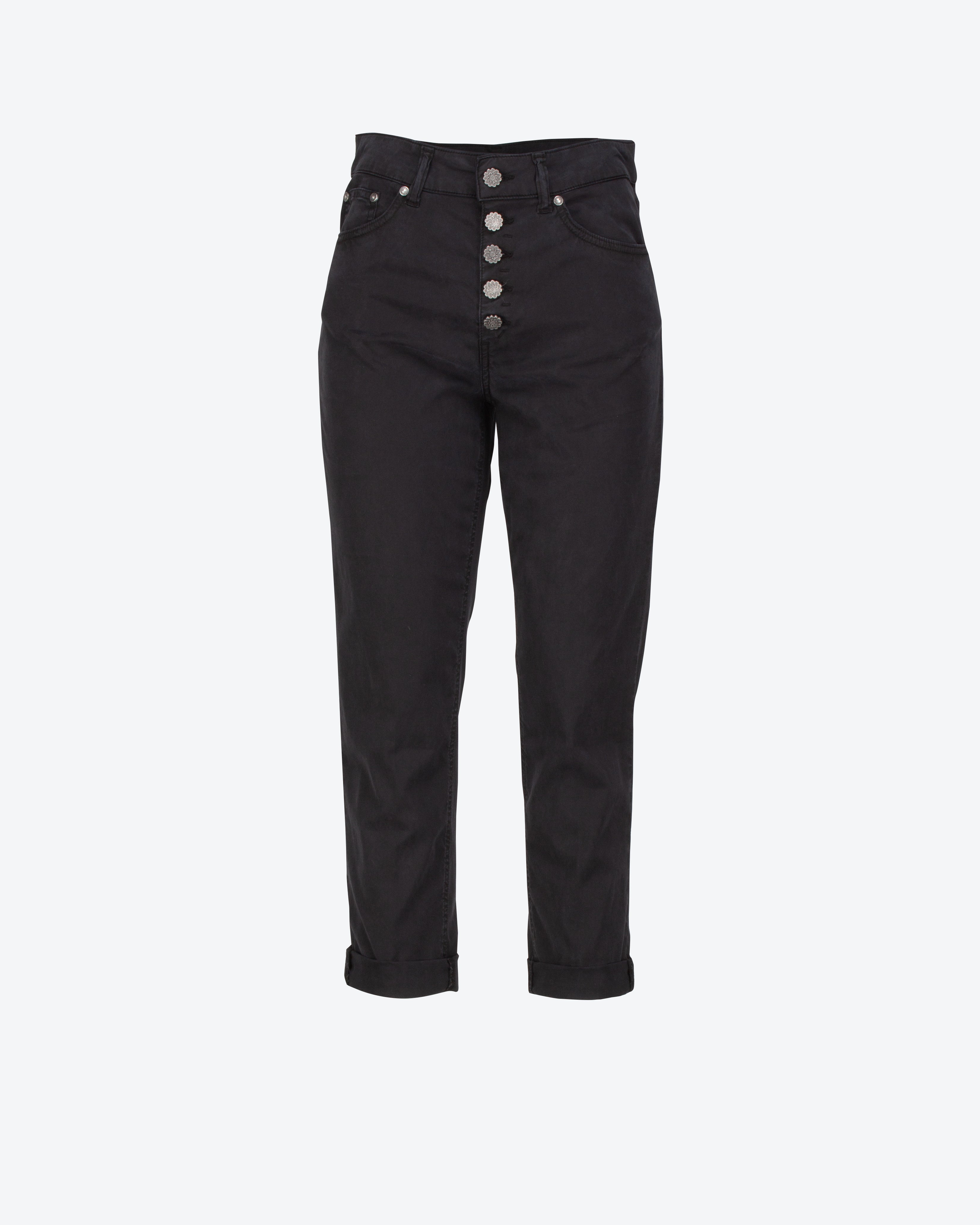 DONDUP - Pantaloni Koons in cotone e lyocell | macciocu.com