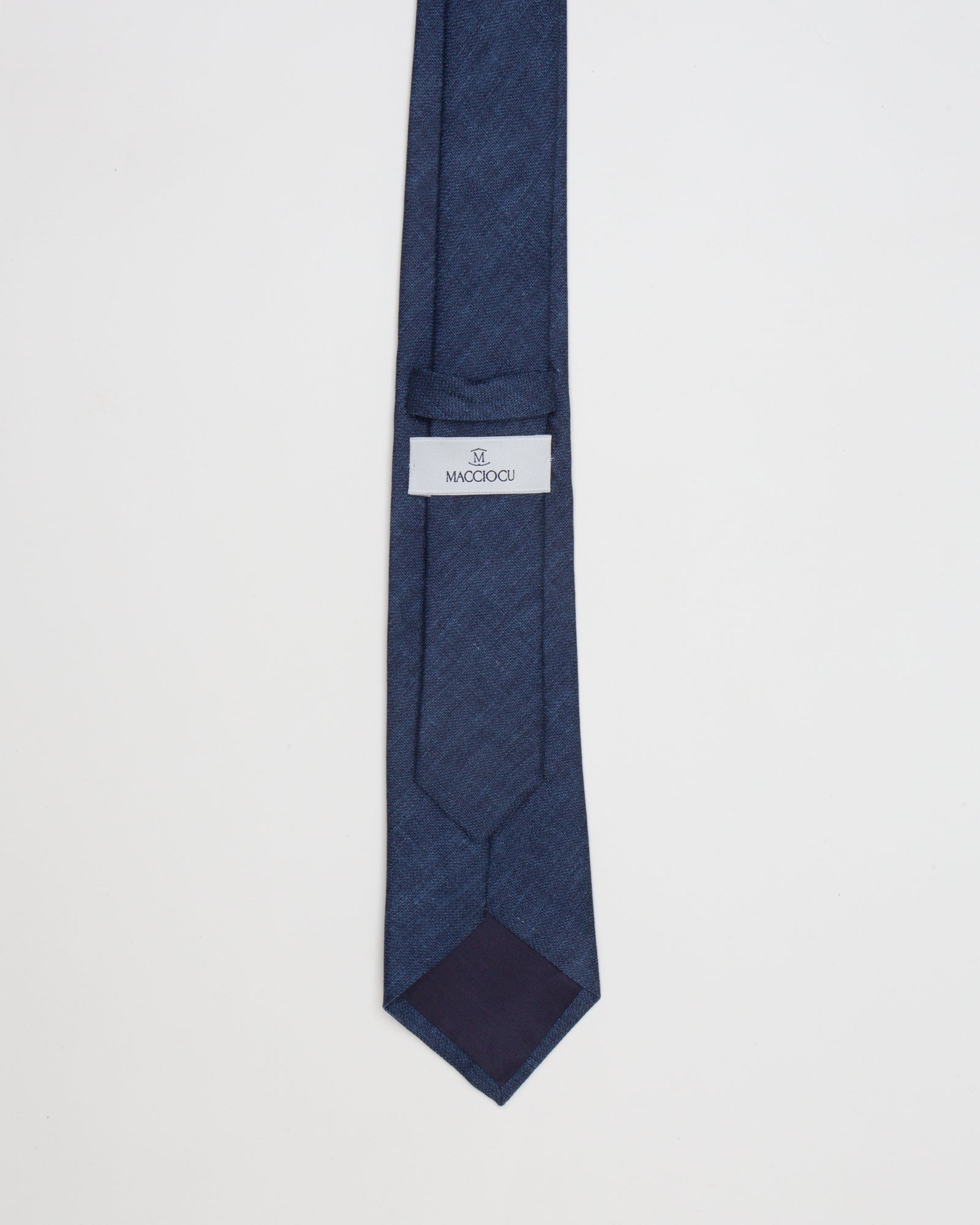 MACCIOCU - Cravata in seta fiammata | macciocu.com