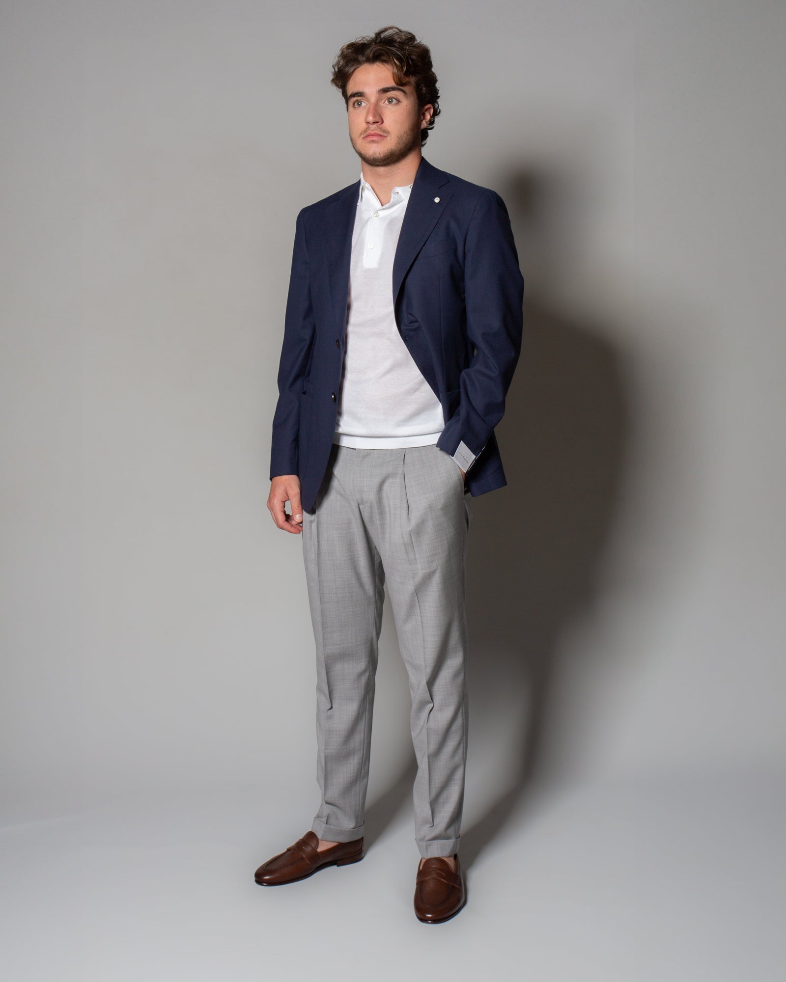 JOHN SMEDLEY - Polo Adrian in Sea Island cotton | macciocu.com