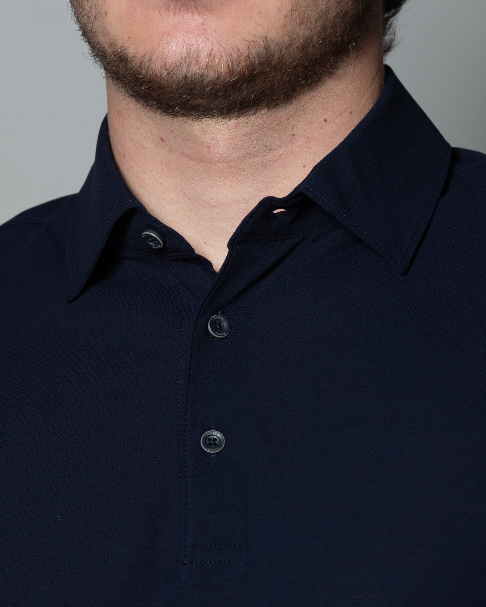 HERNO - Polo in crêpe di cotone | macciocu.com