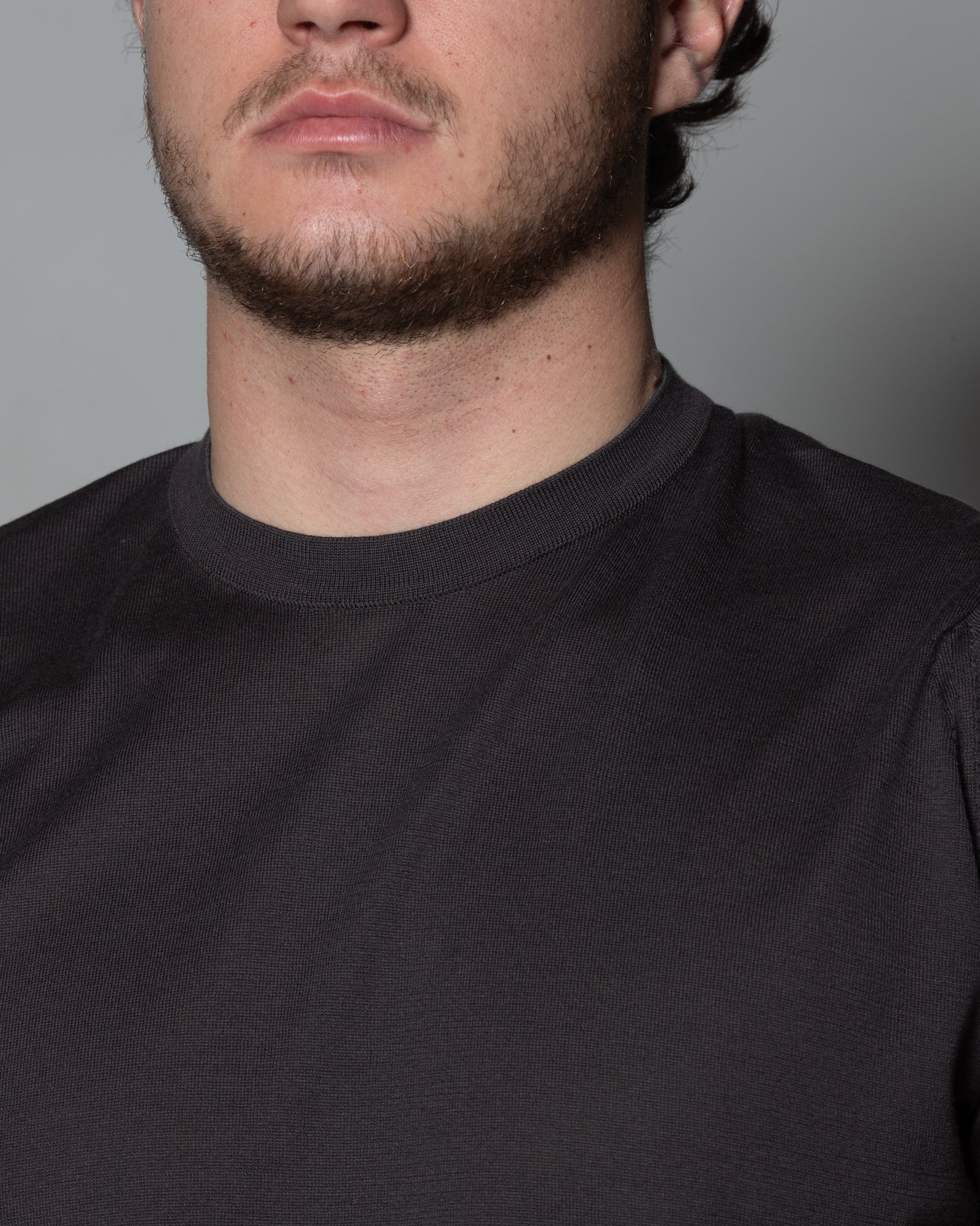 JOHN SMEDLEY - T-Shirt Kempton in Sea Island cotton | macciocu.com