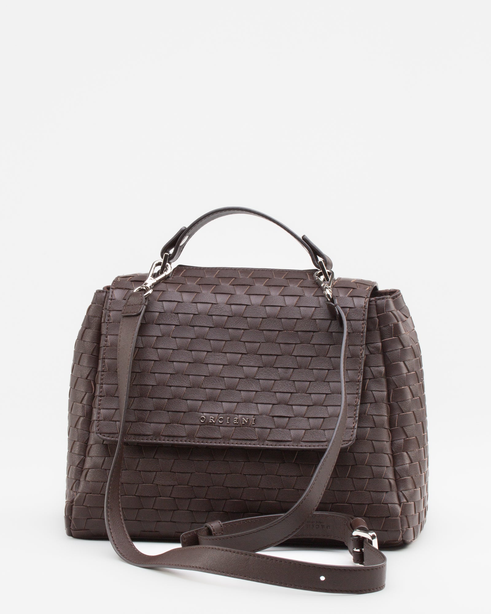 ORCIANI - Borsa Sveva Woven S intrecciata | macciocu.com