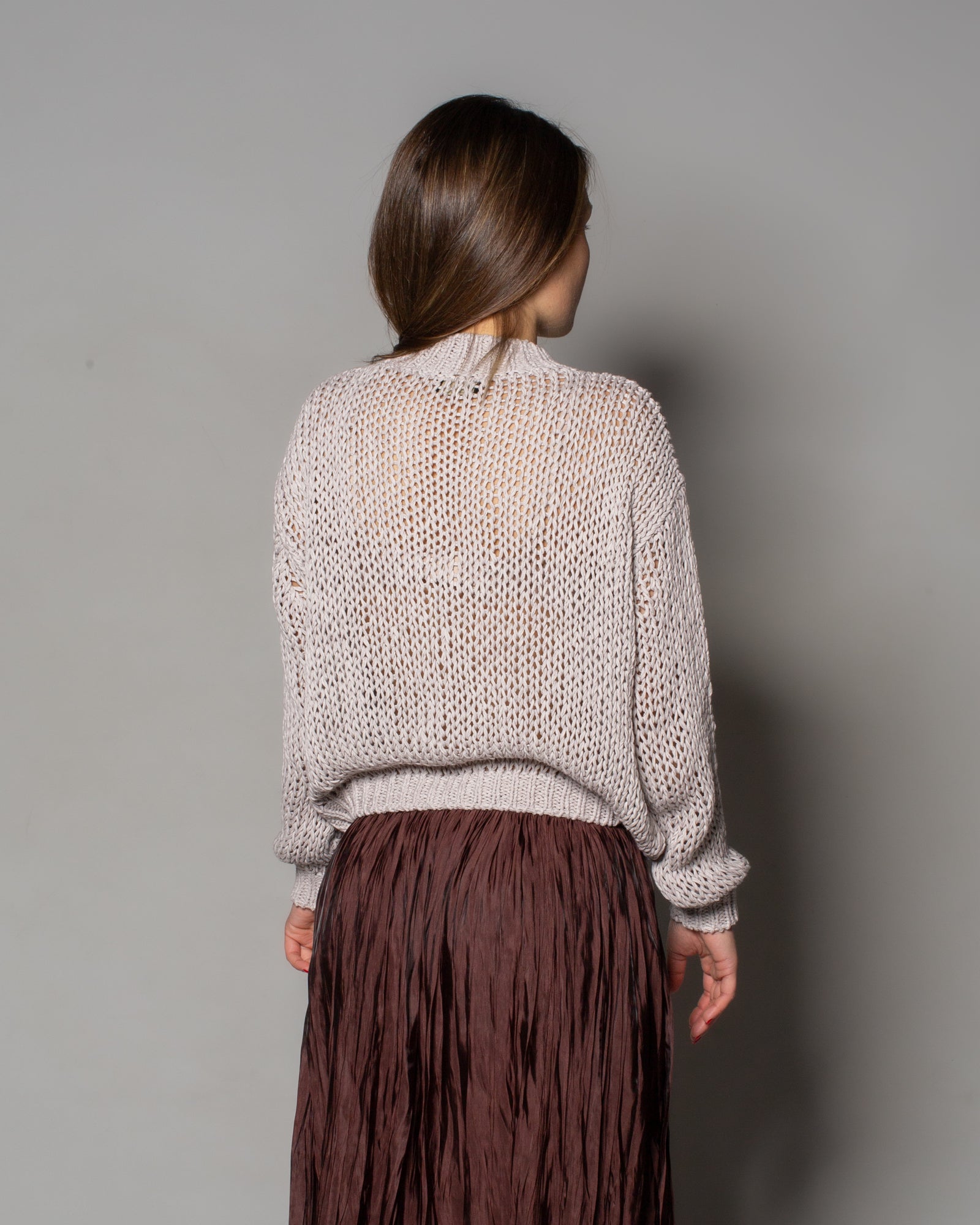 ROBERTO COLLINA - Cardigan boxy con bottoni | macciocu.com