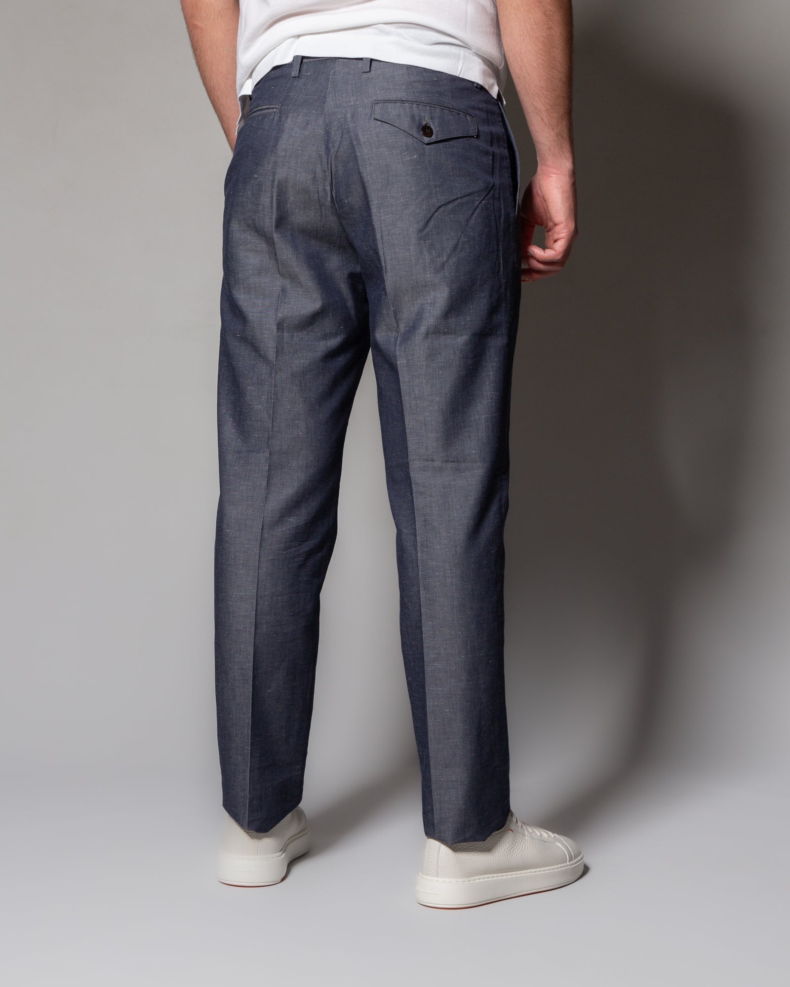 HINDUSTRIE - Pantaloni chino con pinces | macciocu.com