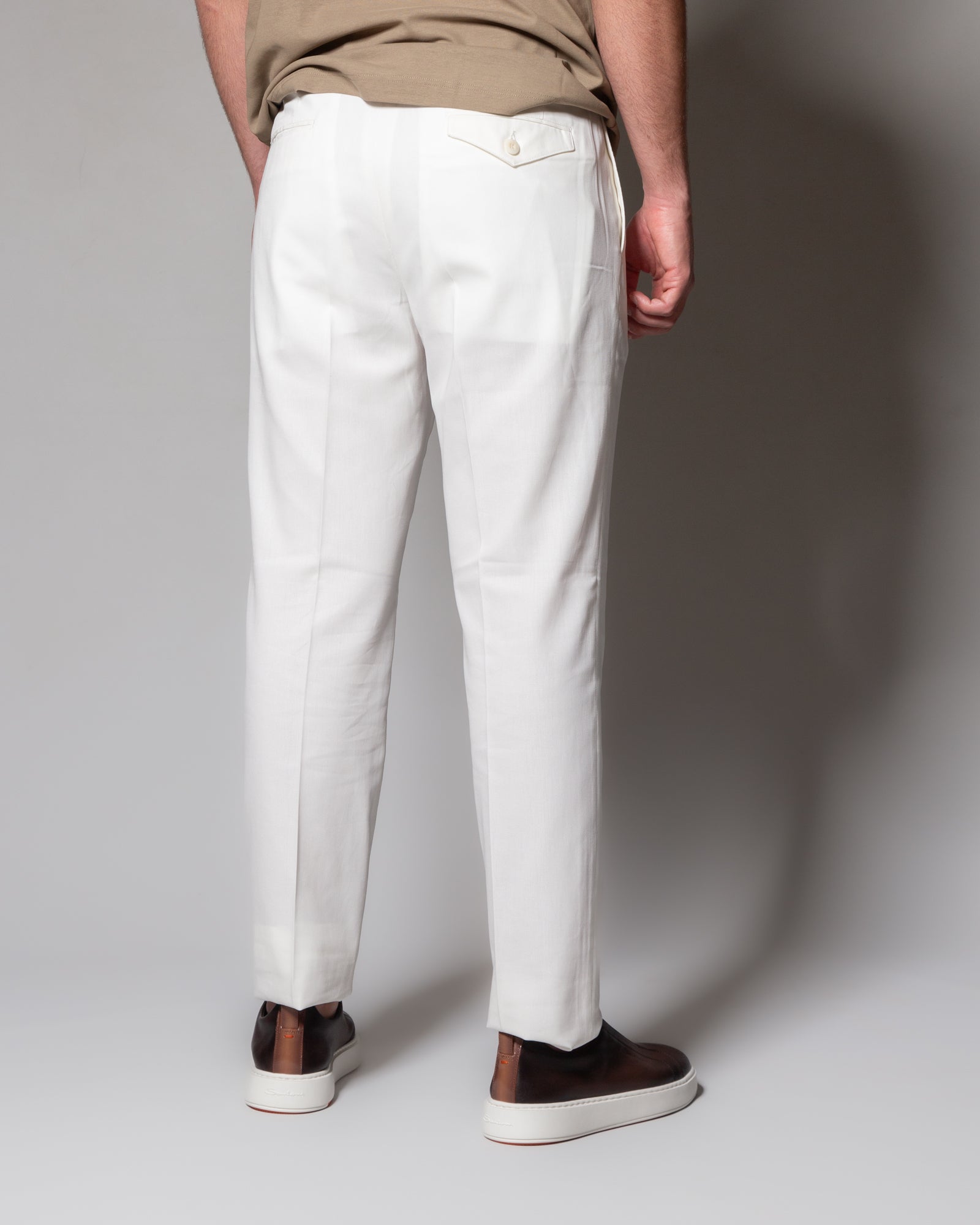 HINDUSTRIE - Pantaloni chino con pinces | macciocu.com