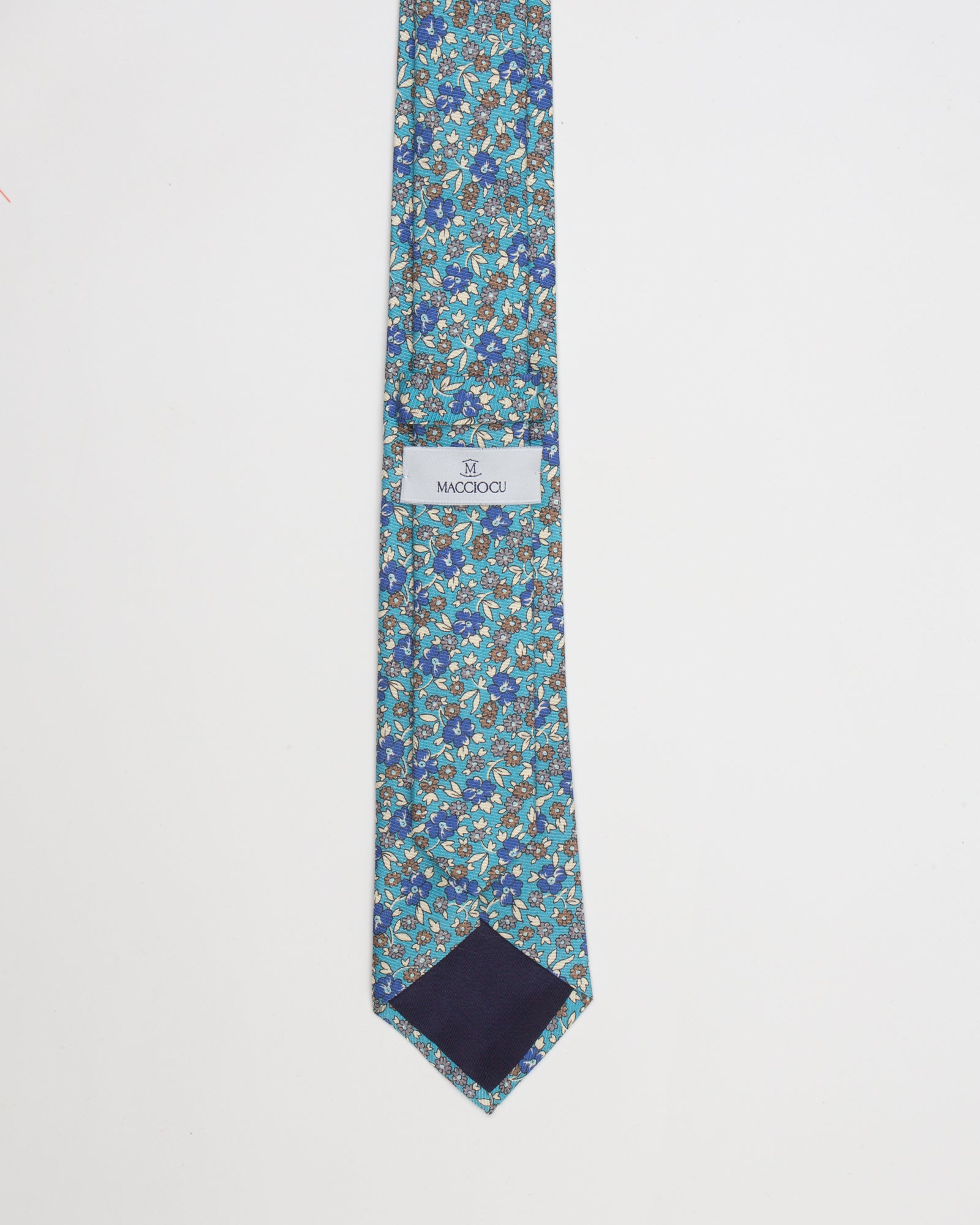 MACCIOCU - Camicia in seta fantasia floreale | macciocu.com