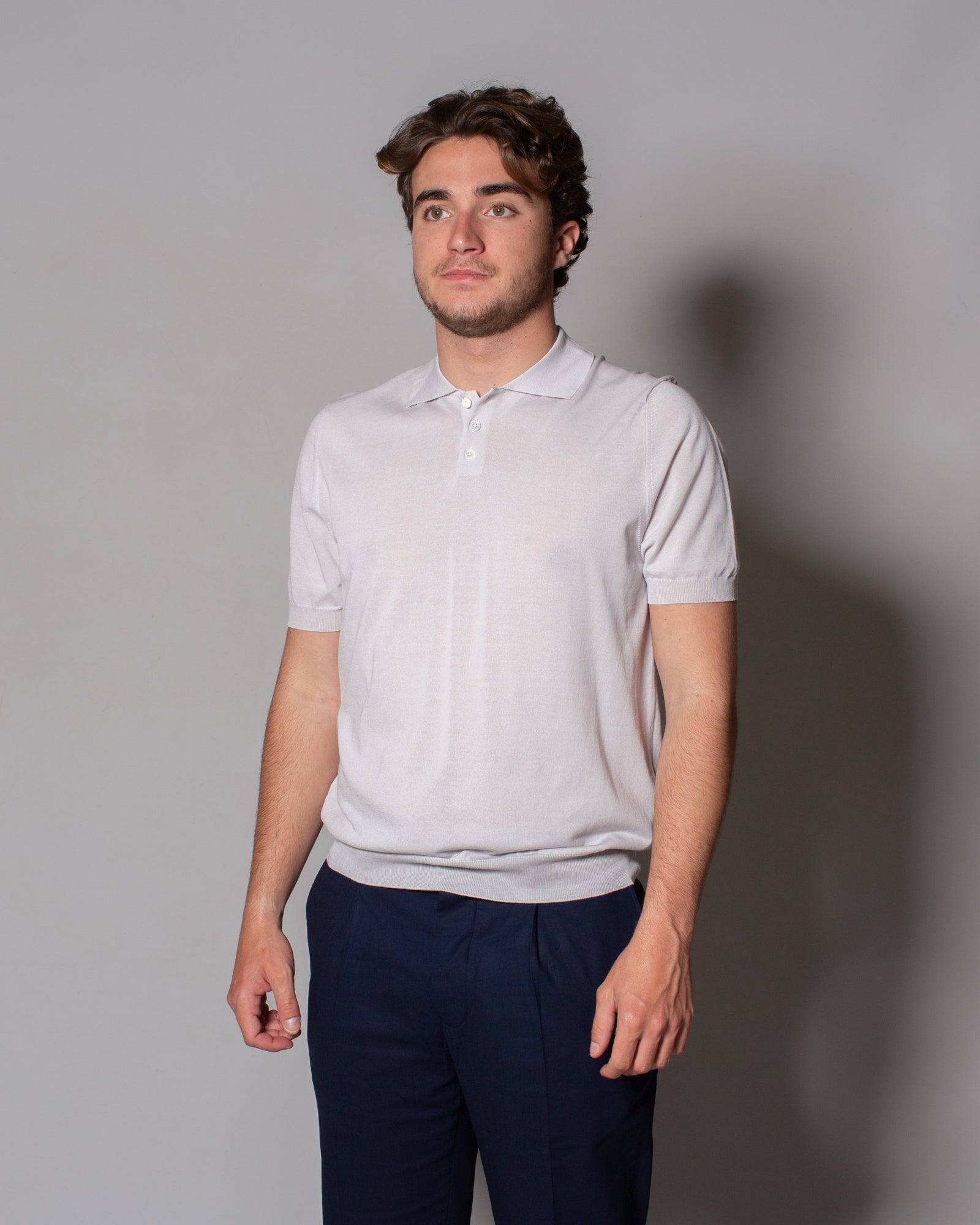 HINDUSTRIE - Polo in crêpe di cotone | macciocu.com