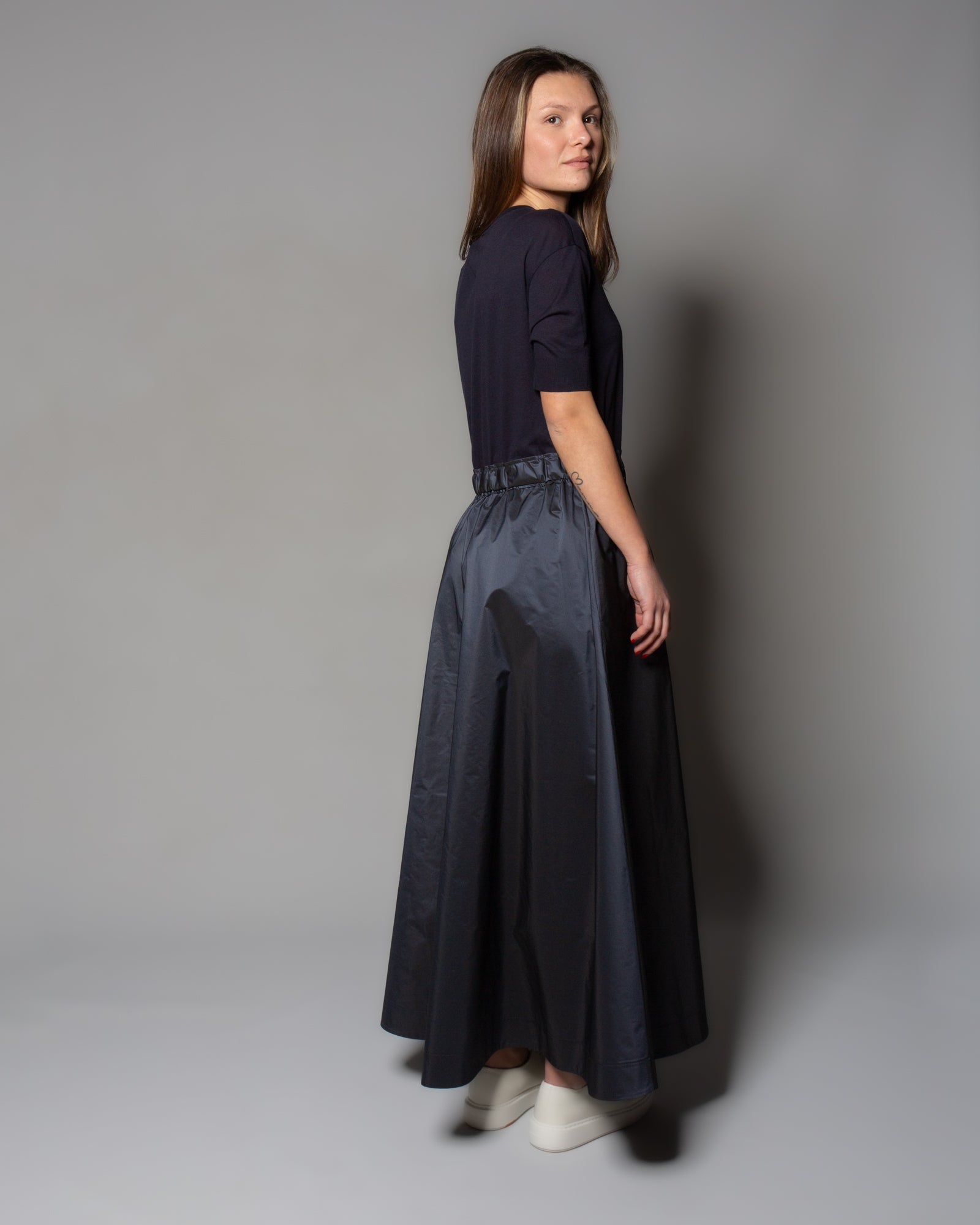 HERNO - Abito in cotone e taffetà | macciocu.com