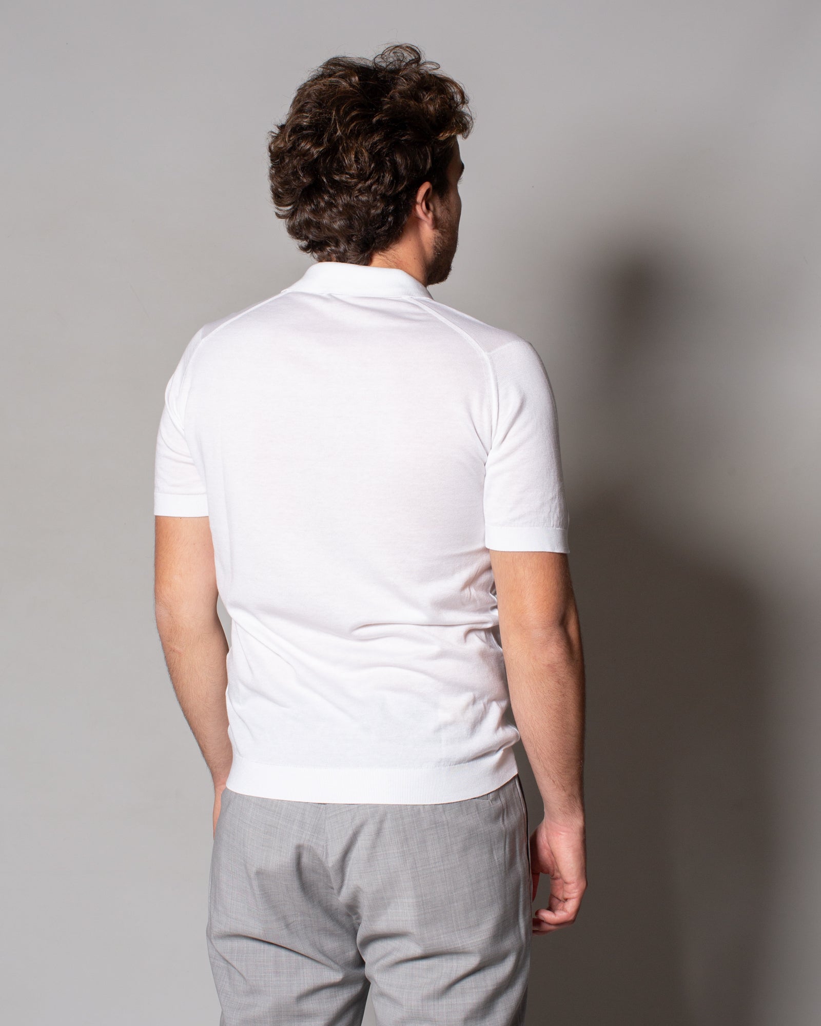 JOHN SMEDLEY - Polo Adrian in Sea Island cotton | macciocu.com