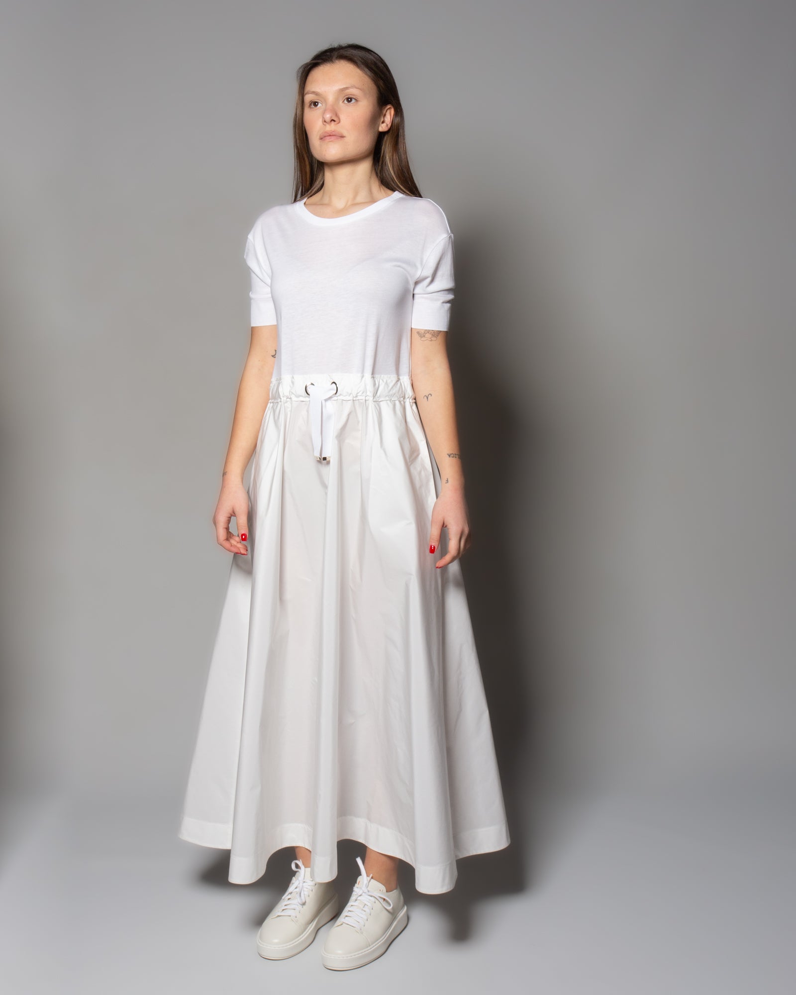 HERNO - Abito in cotone e taffetà | macciocu.com