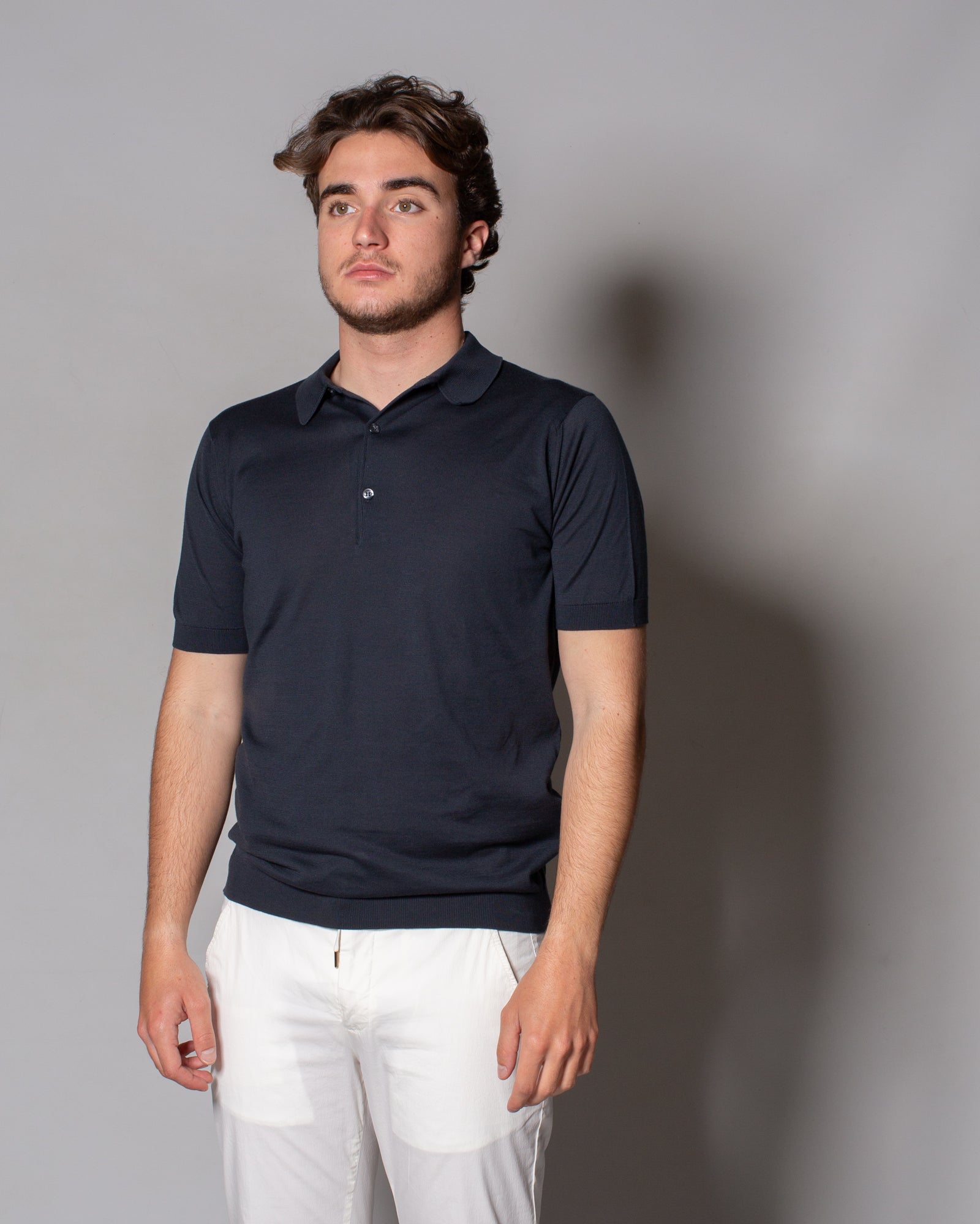 JOHN SMEDLEY - Polo Adrian in Sea Island cotton | macciocu.com