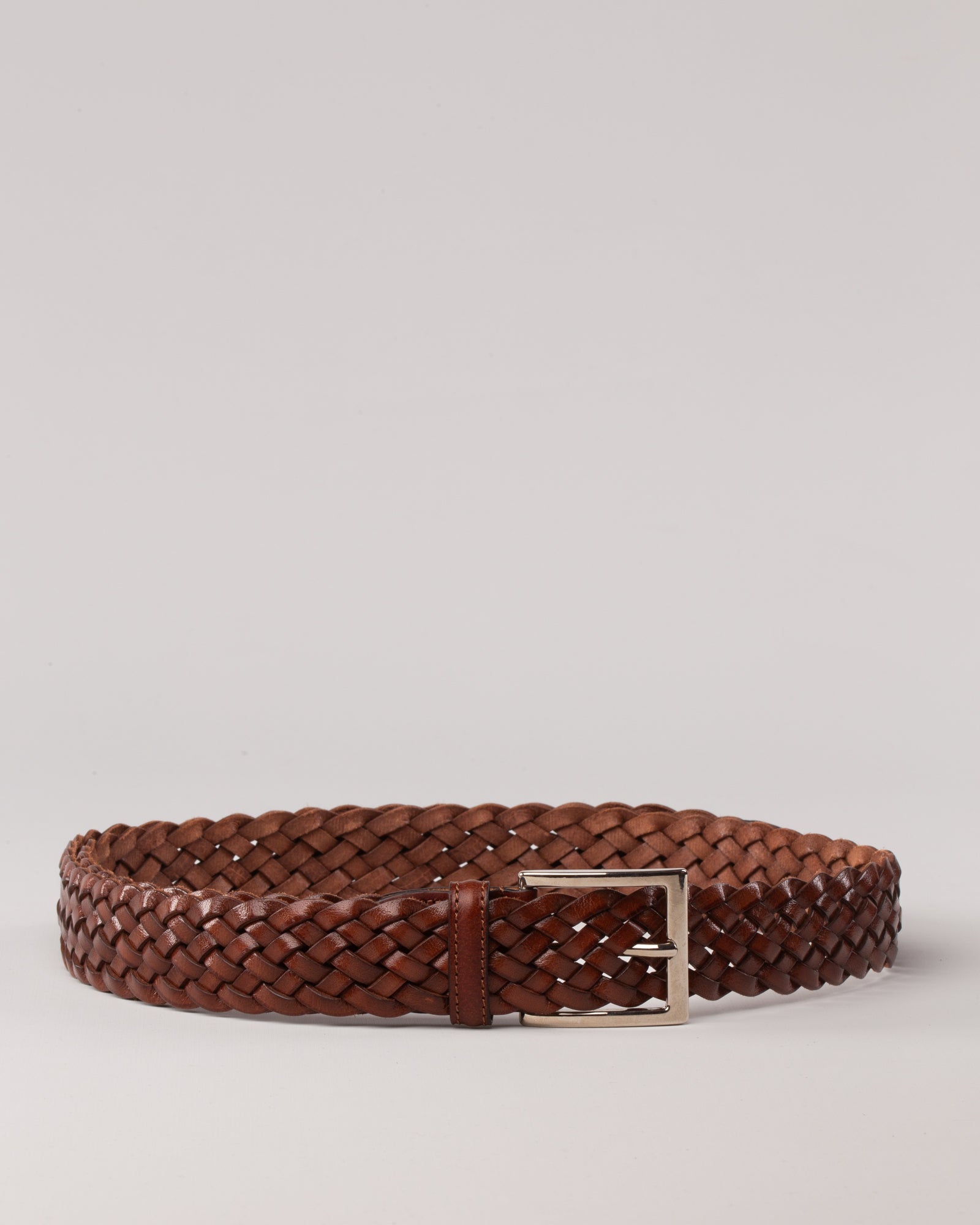 MACCIOCU - Cintura in pelle intrecciata | macciocu.com