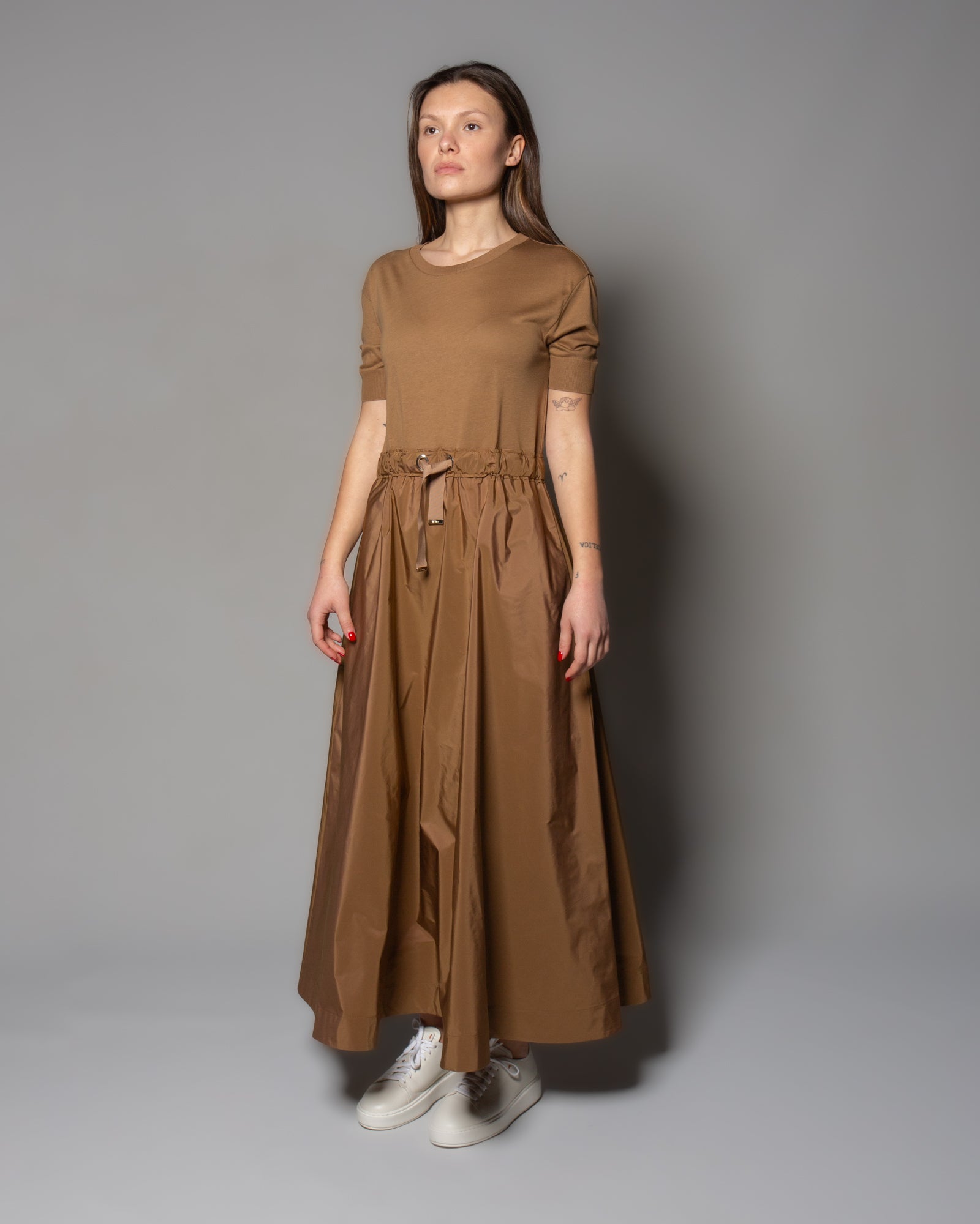 HERNO - Abito in cotone e taffetà | macciocu.com