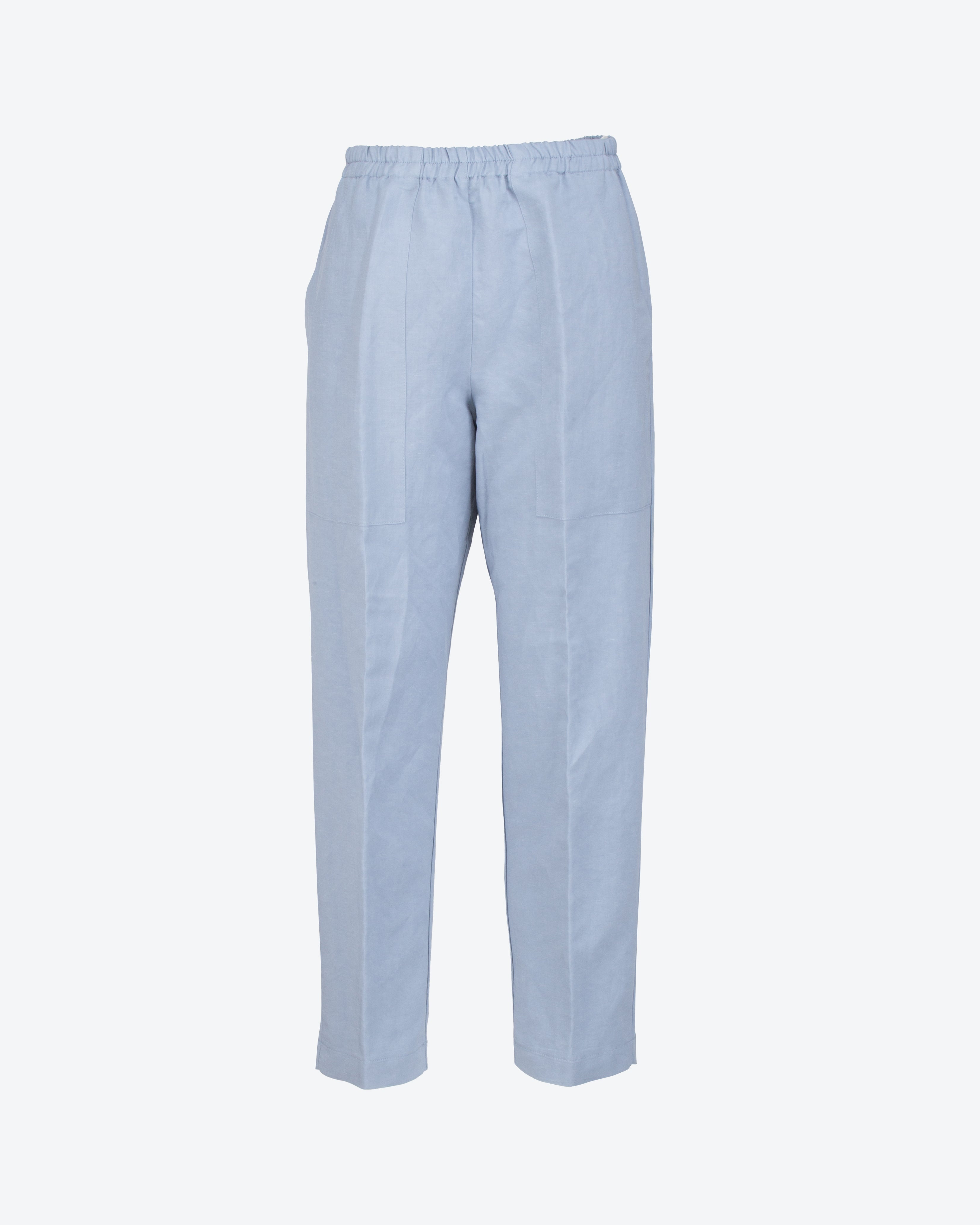 MACCIOCU - Pantaloni jogger in lino e viscosa | macciocu.com