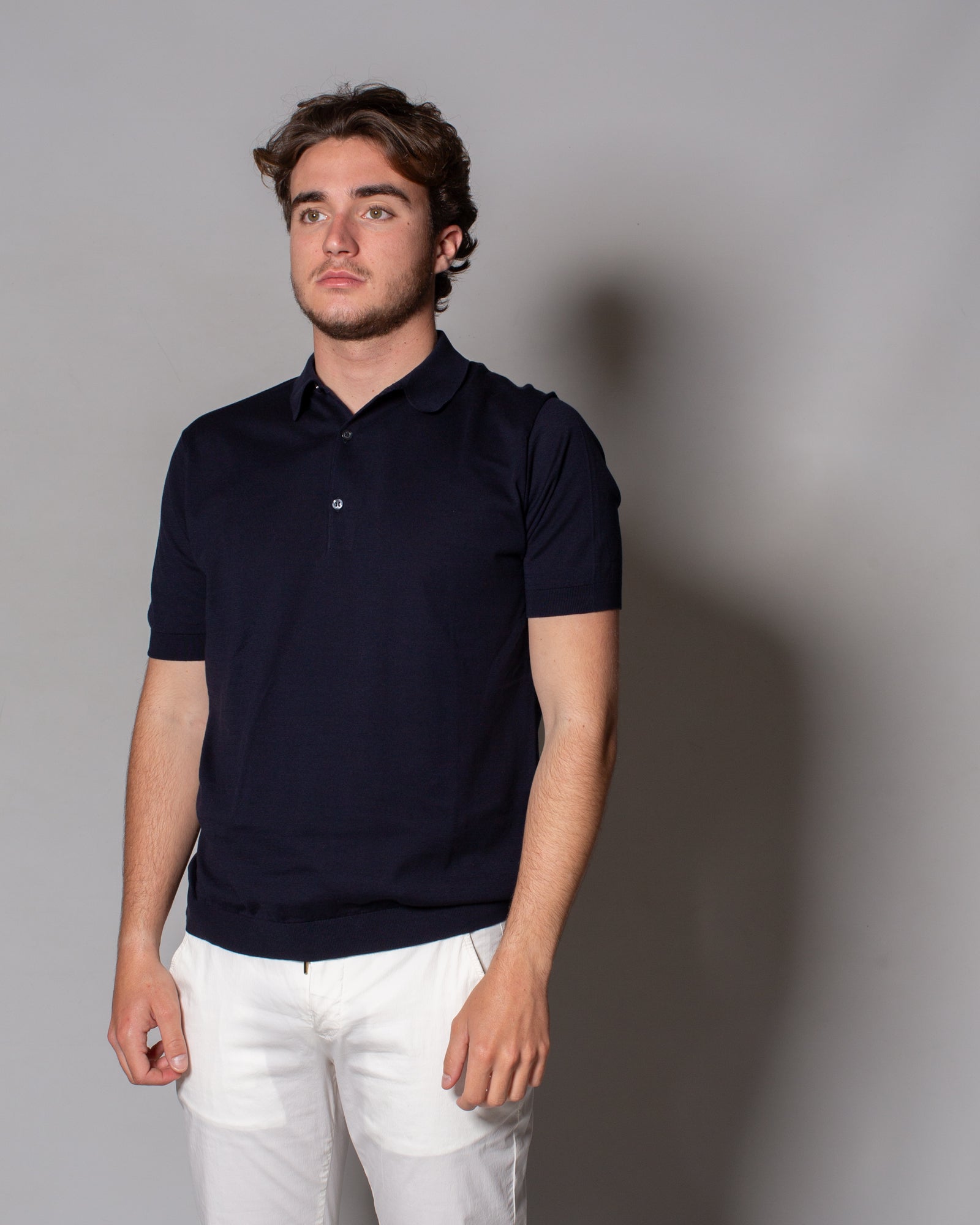 JOHN SMEDLEY - Polo Adrian in Sea Island cotton | macciocu.com