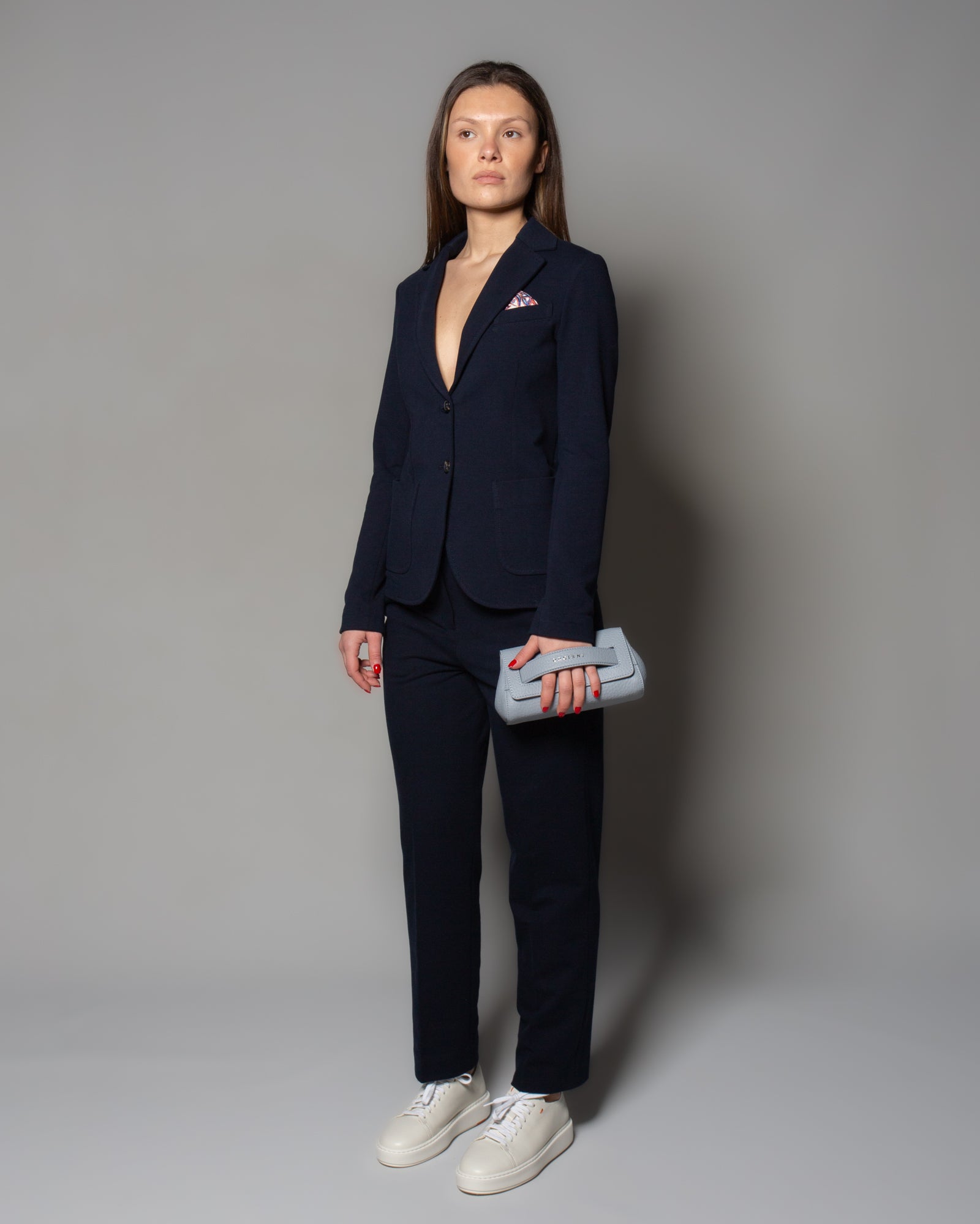 CIRCOLO 1901 - Pantaloni carrot in jersey di cotone | macciocu.com