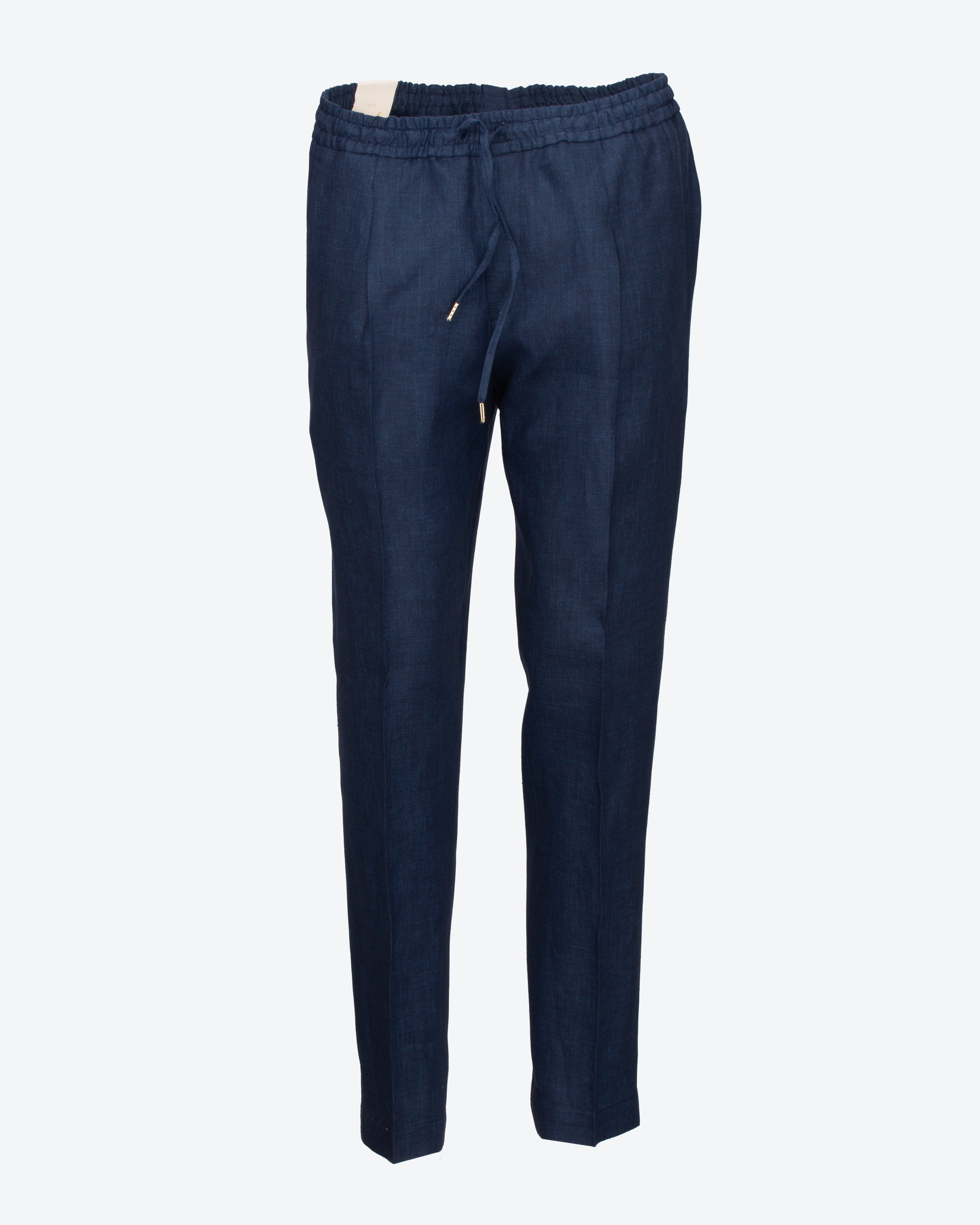 BRIGLIA - Pantaloni jogger in lino | macciocu.com