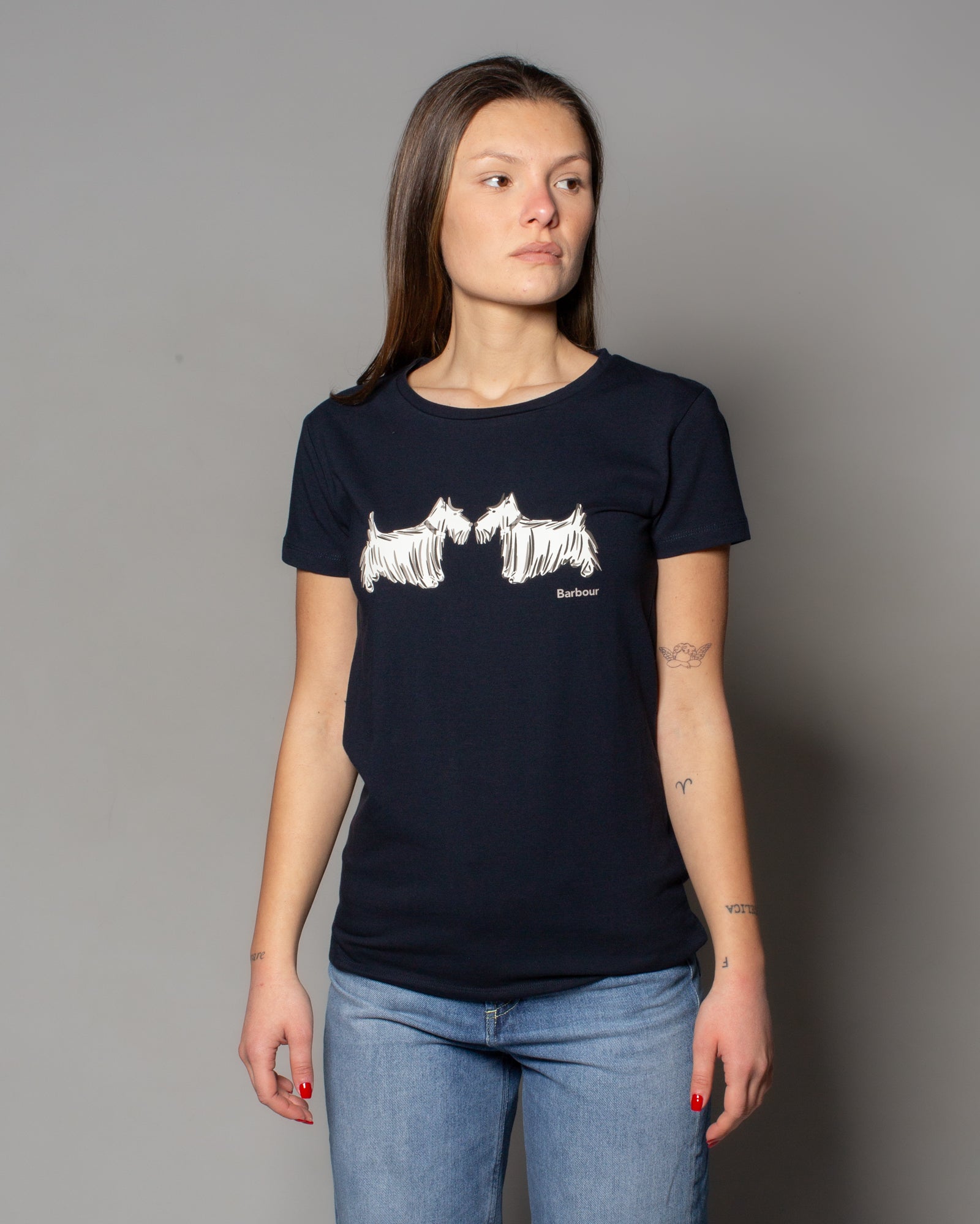 BARBOUR - T-Shirt Highlands | macciocu.com