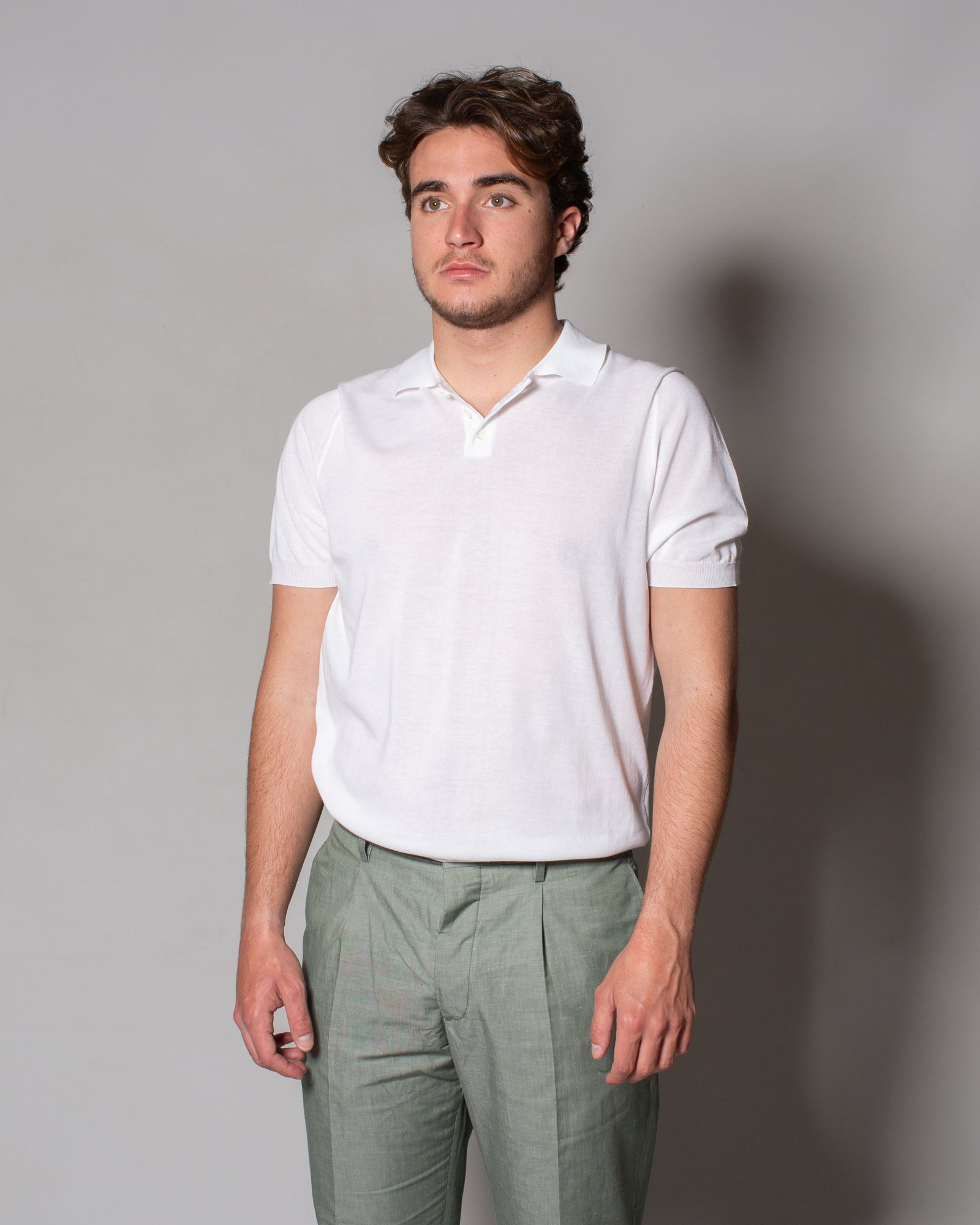 HINDUSTRIE - Polo in crêpe di cotone | macciocu.com
