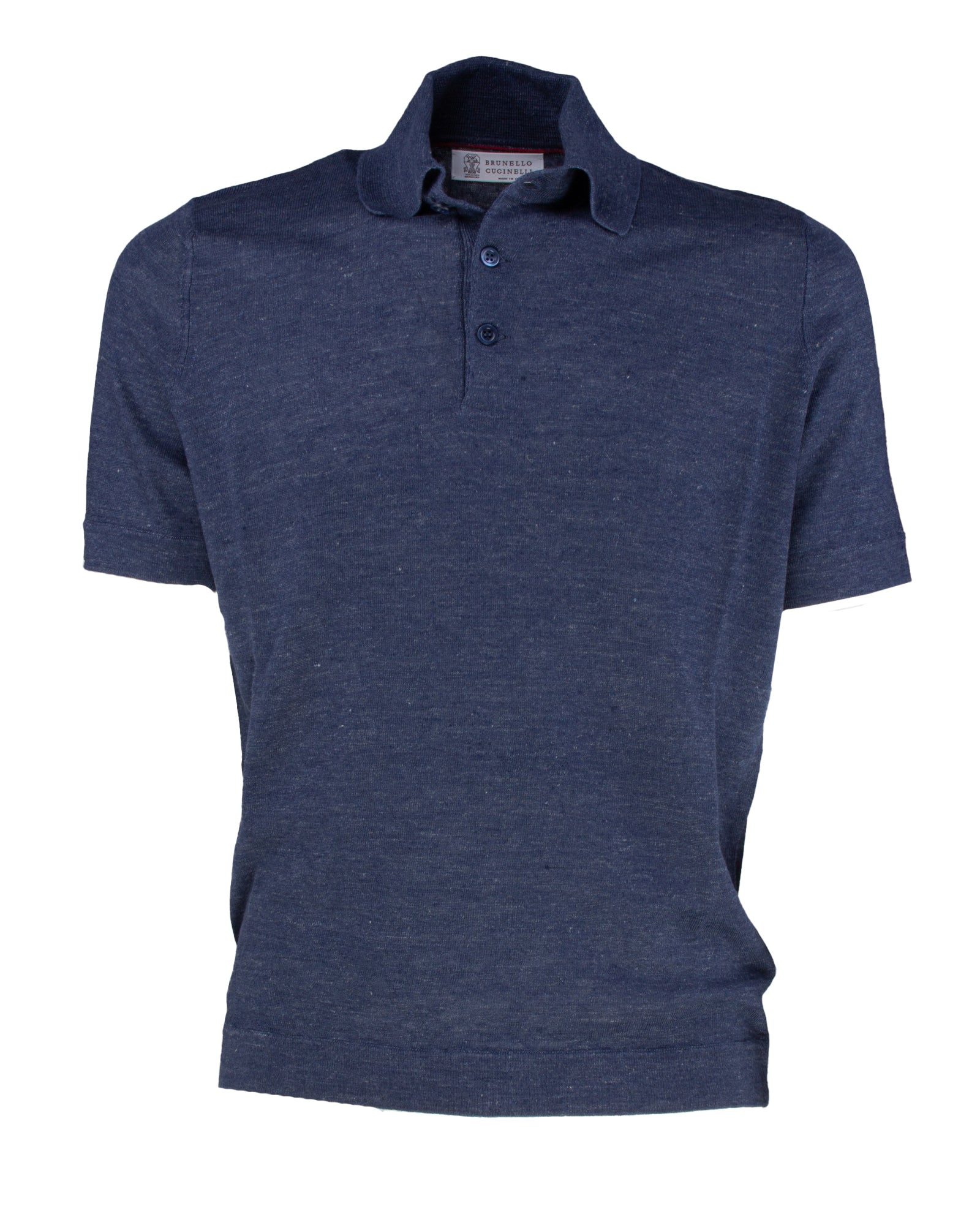 BRUNELLO CUCINELLI - Polo in lino e cotone | macciocu.com