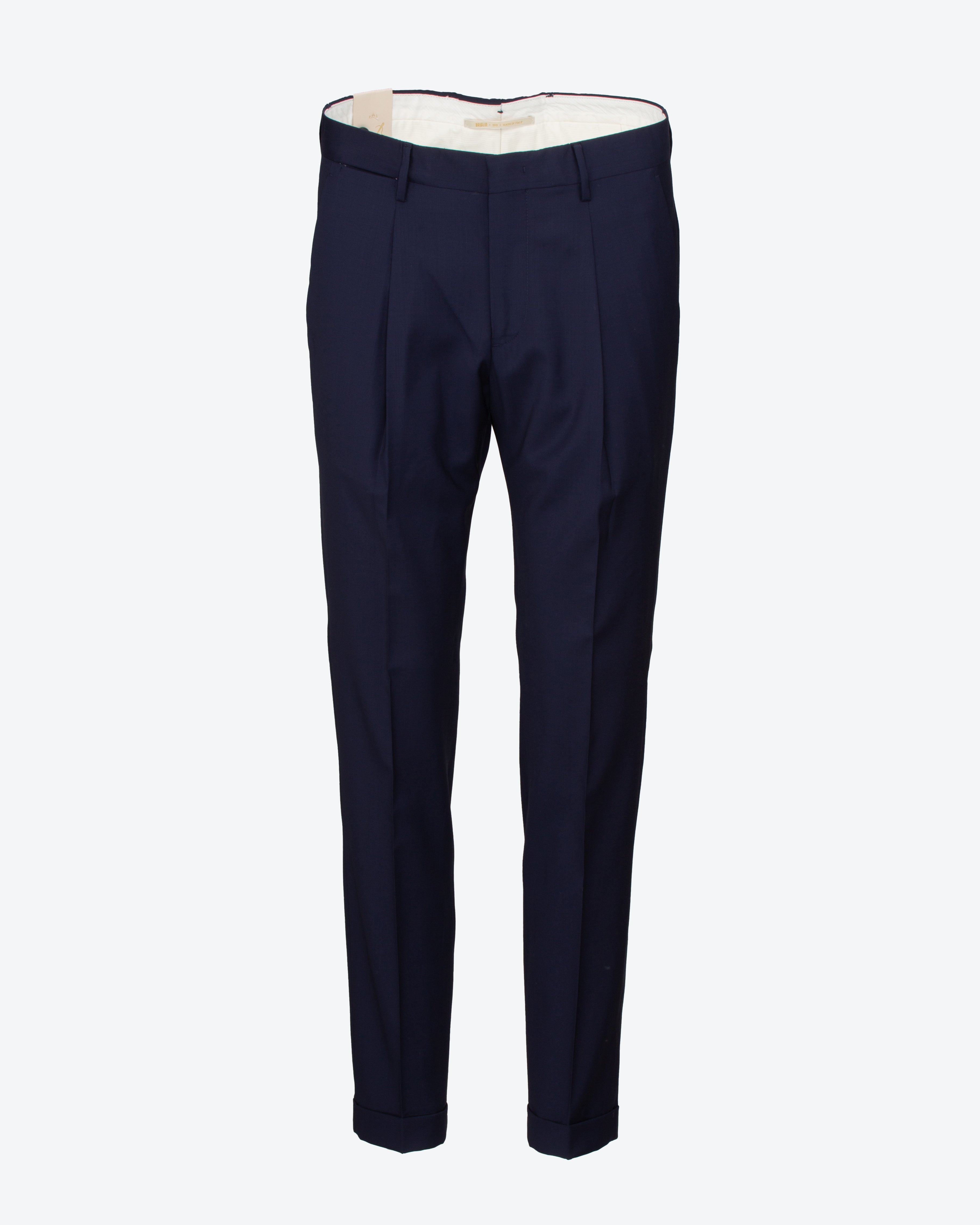 BRIGLIA - Pantaloni in lana con pinces | macciocu.com