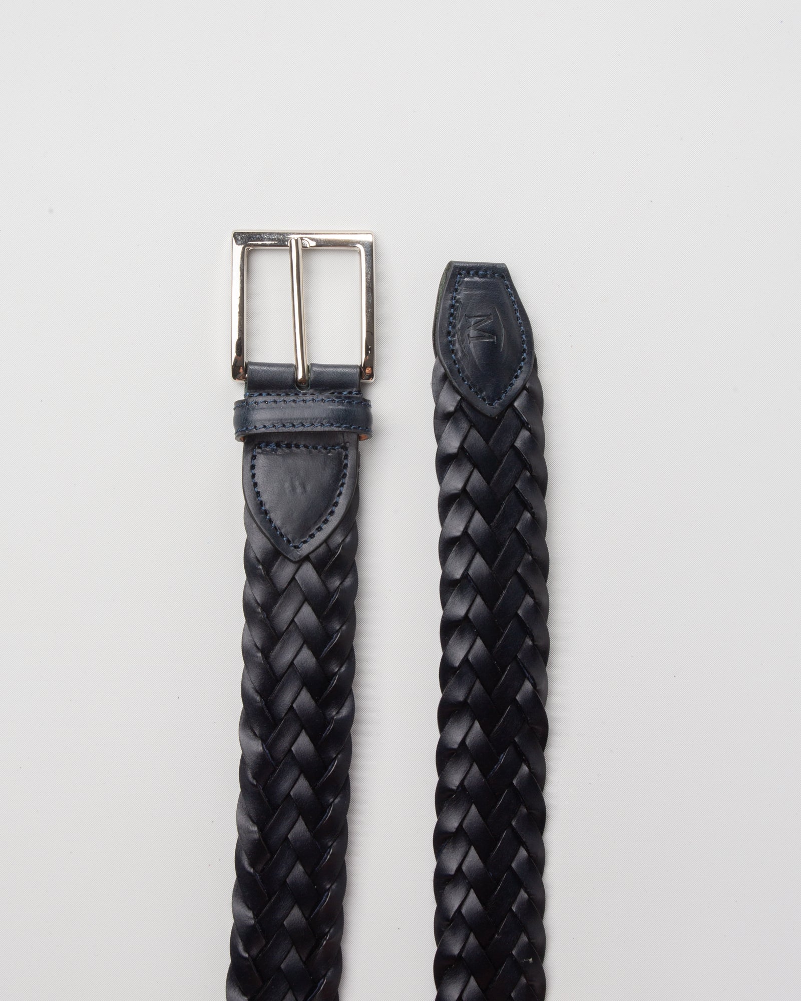 MACCIOCU - Cintura in pelle intrecciata | macciocu.com