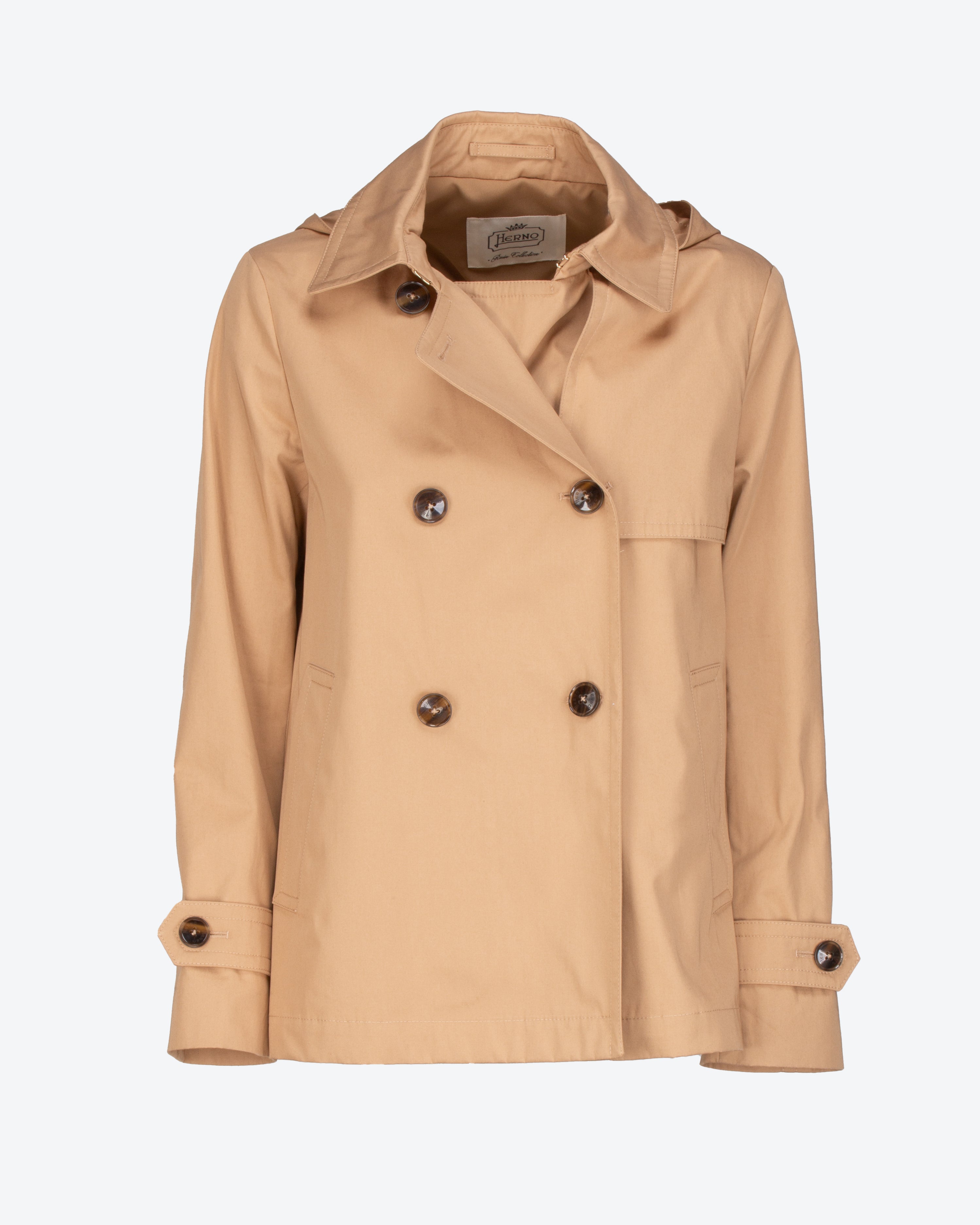 HERNO - Peacot in cotone | macciocu.com