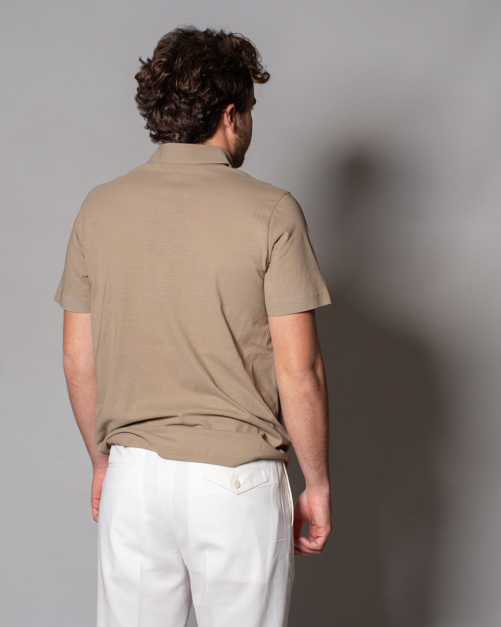 HERNO - Polo in crêpe di cotone | macciocu.com