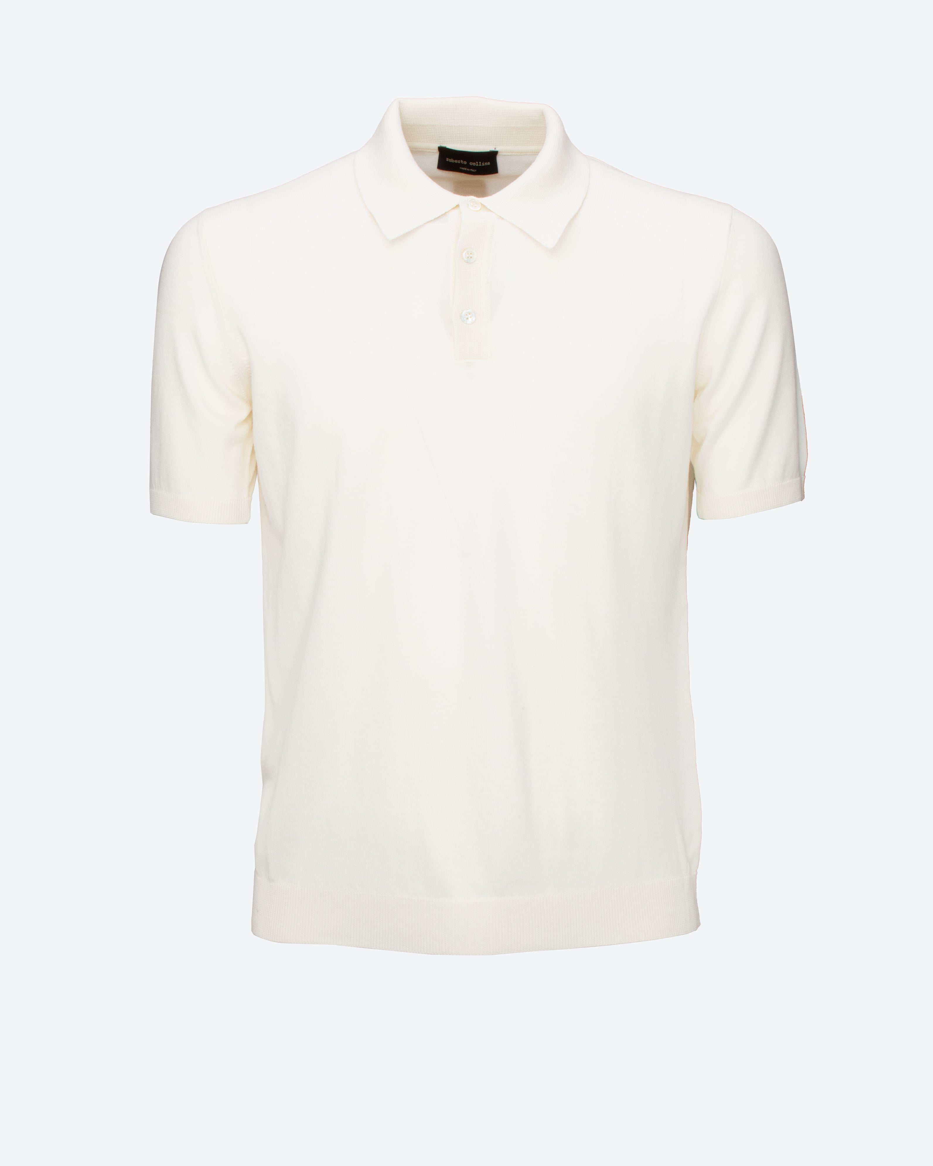 ROBERTO COLLINA - Polo in crêpe di cotone | macciocu.com