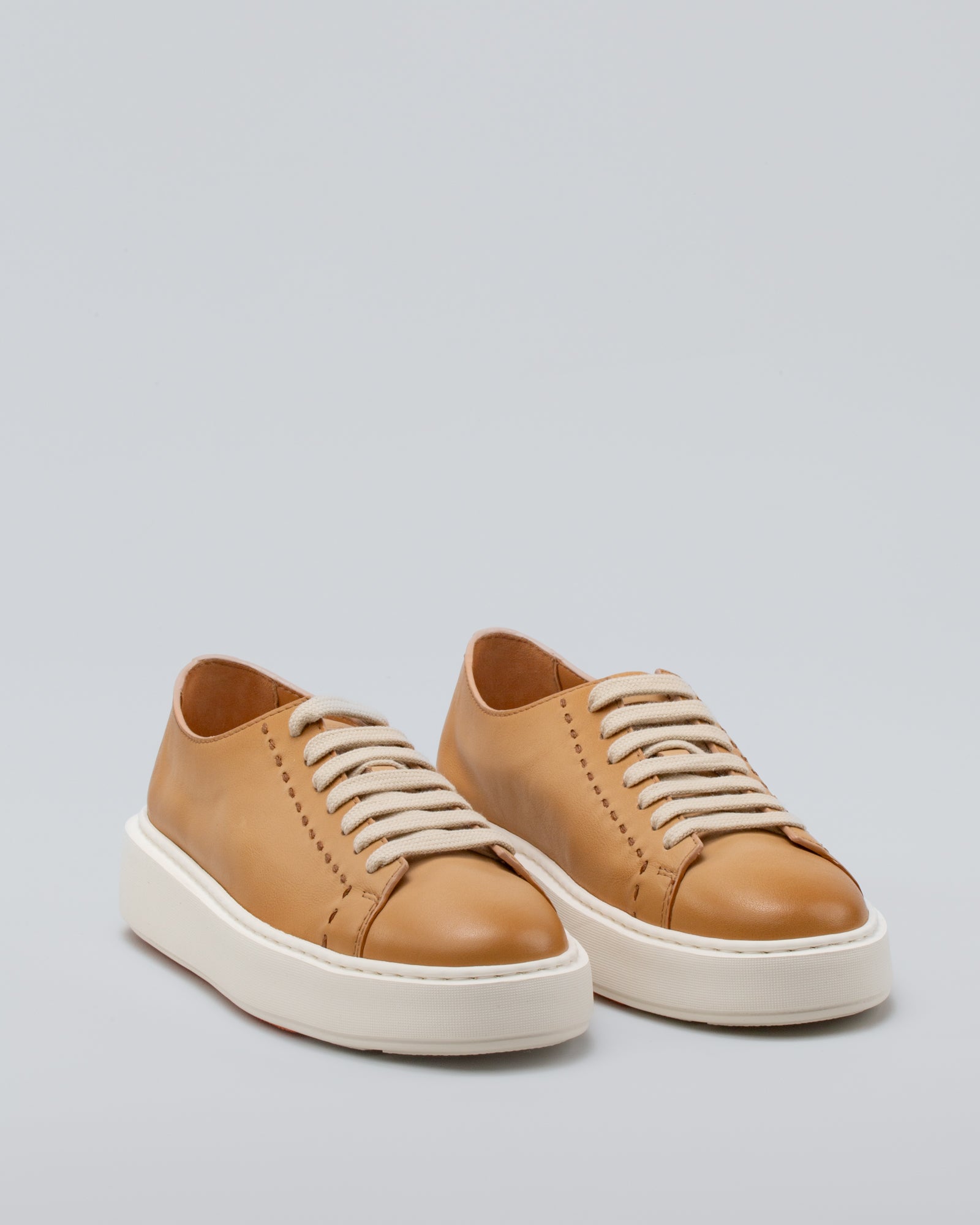 SANTONI - Sneakers Cleanic con cuciture in rilievo | macciocu.com