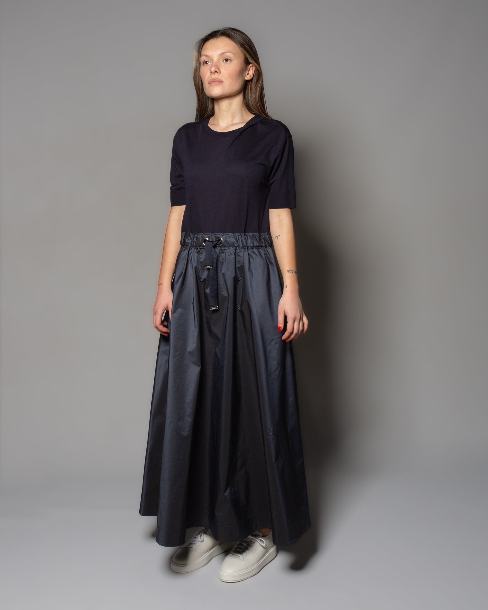 HERNO - Abito in cotone e taffetà | macciocu.com