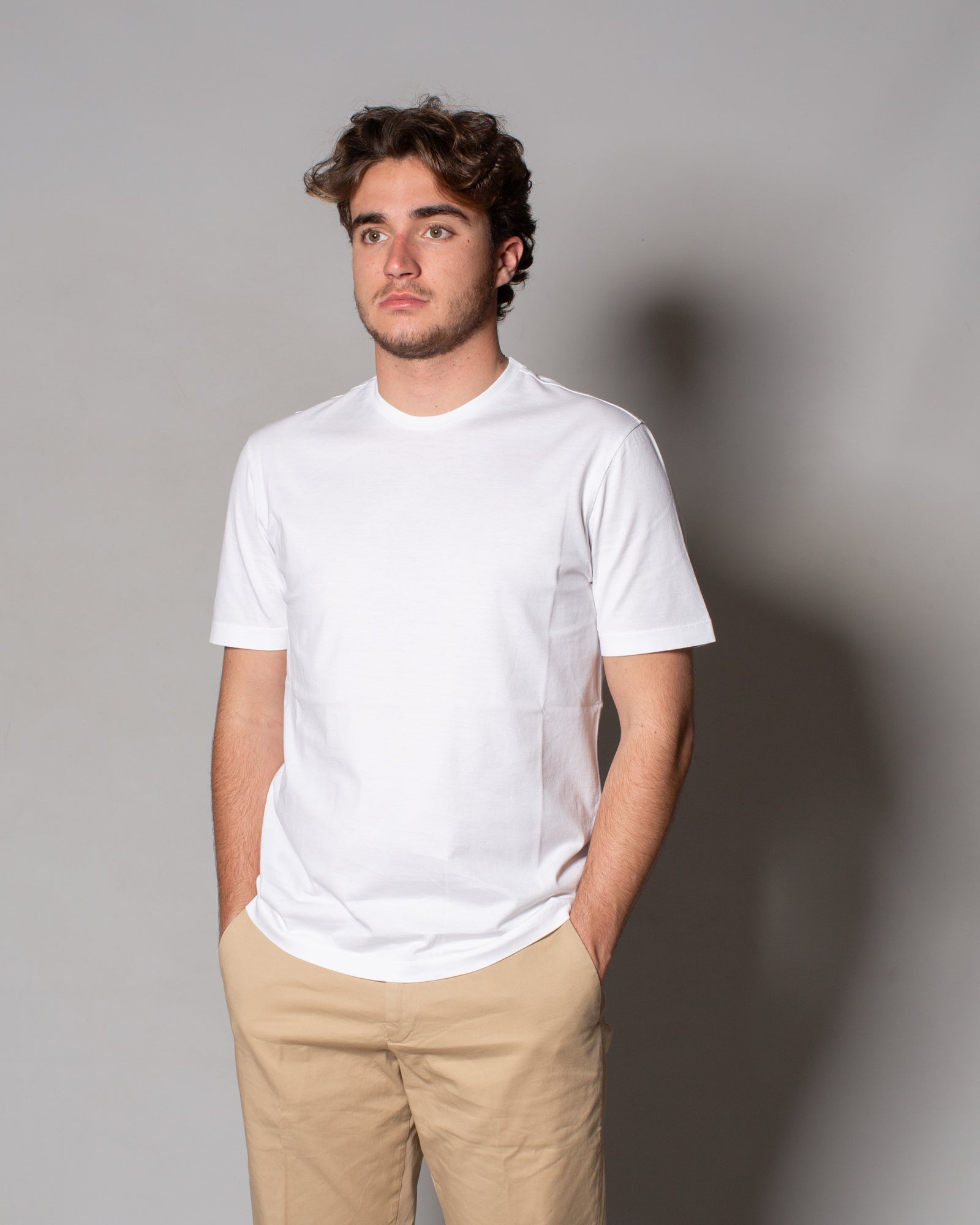 ROBERTO COLLINA - T-Shirt in jersey di cotone | macciocu.com