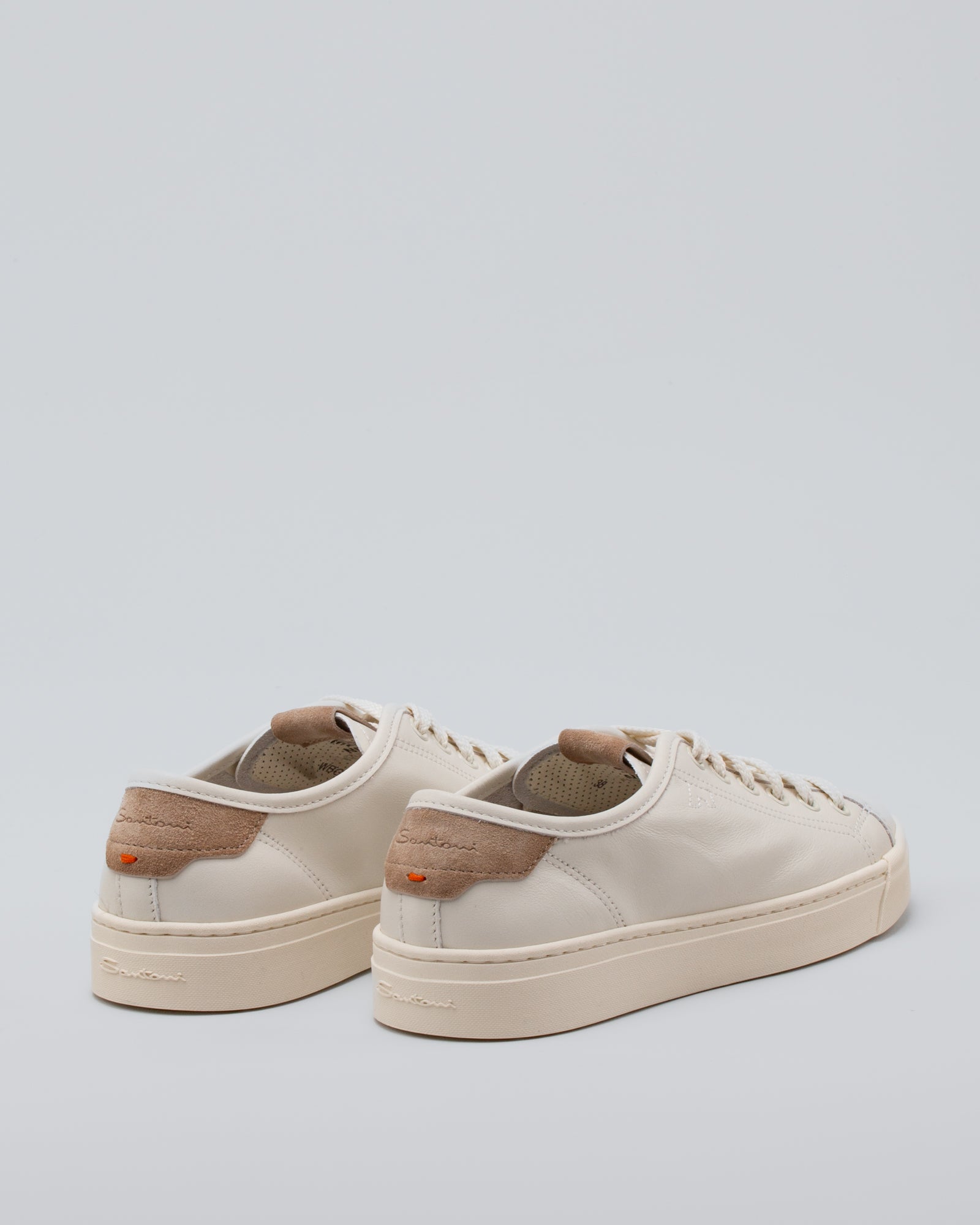 SANTONI - Sneakers Volee in pelle | macciocu.com