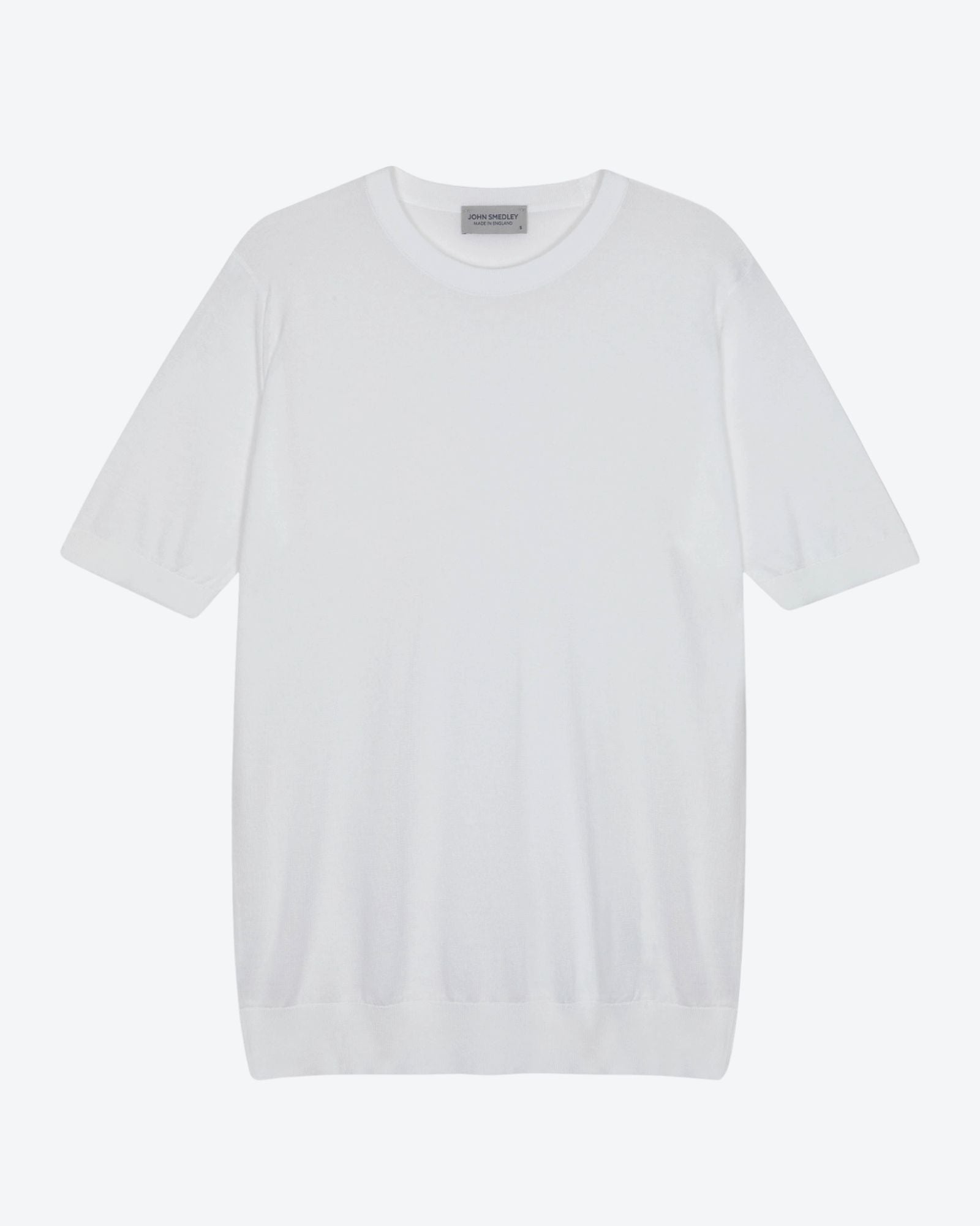 JOHN SMEDLEY - T-Shirt Kempton in Sea Island cotton | macciocu.com