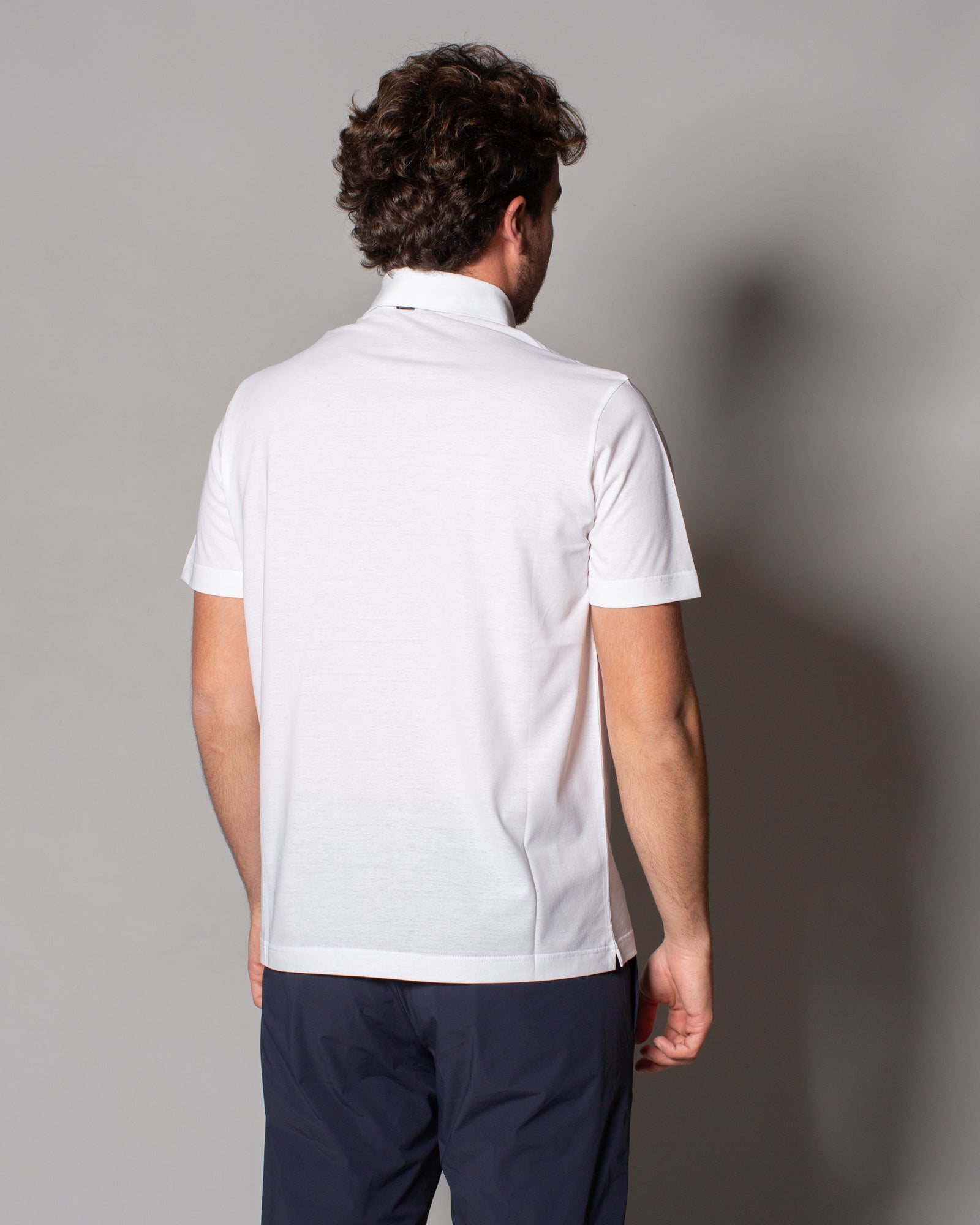HERNO - Polo in crêpe di cotone | macciocu.com