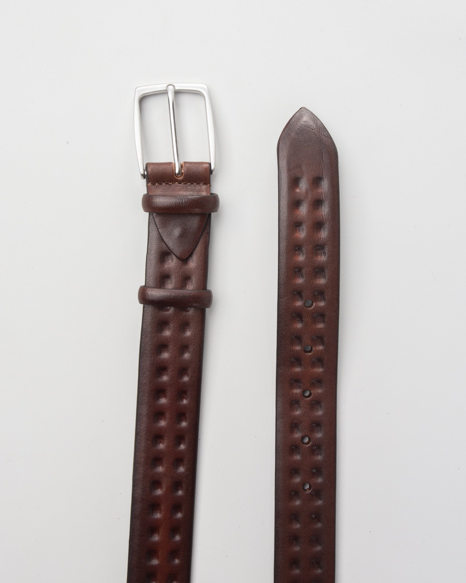 MACCIOCU - Cintura in pelle con lavorazione | macciocu.com