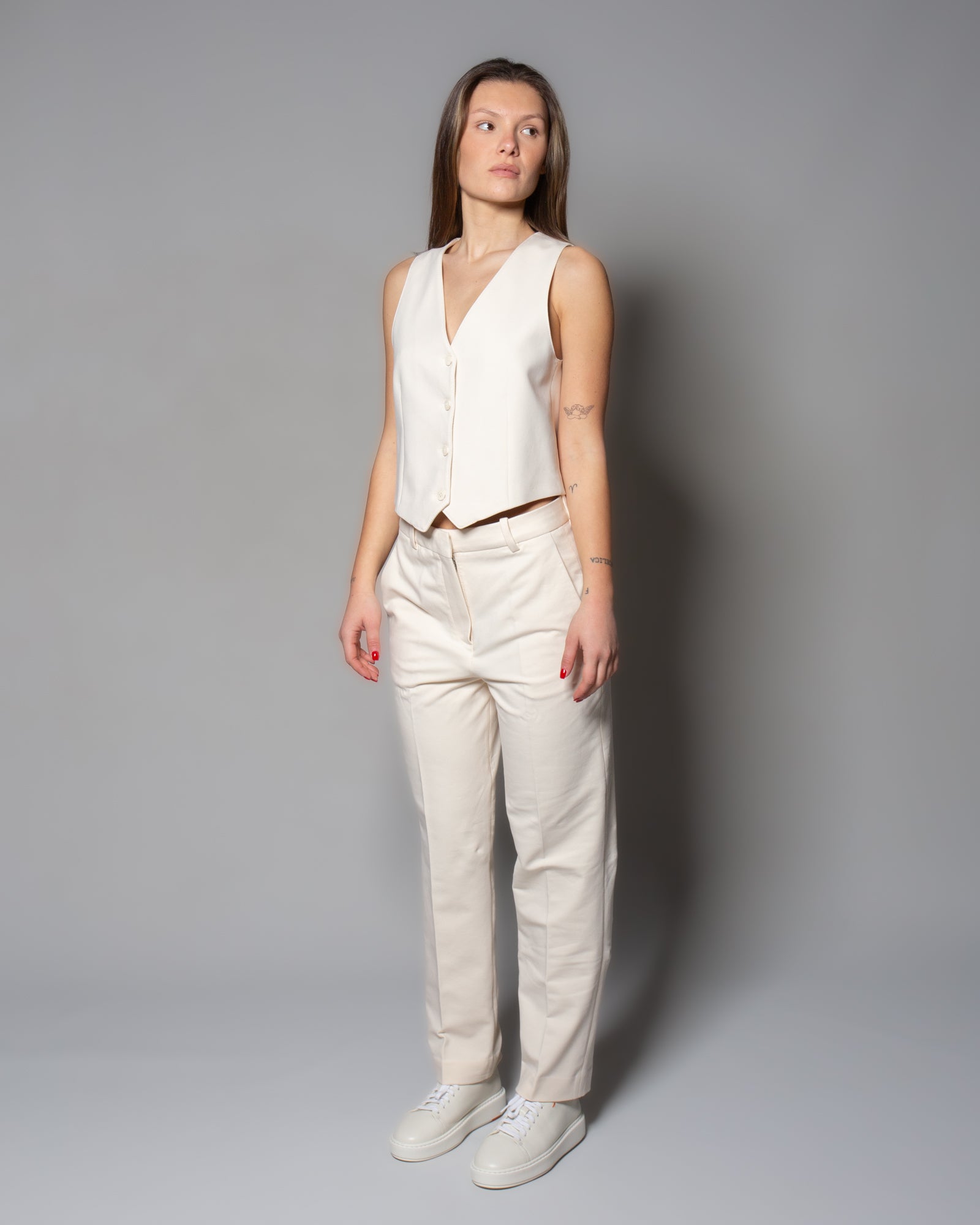 CIRCOLO 1901 - Gilet in jersey di cotone | macciocu.com