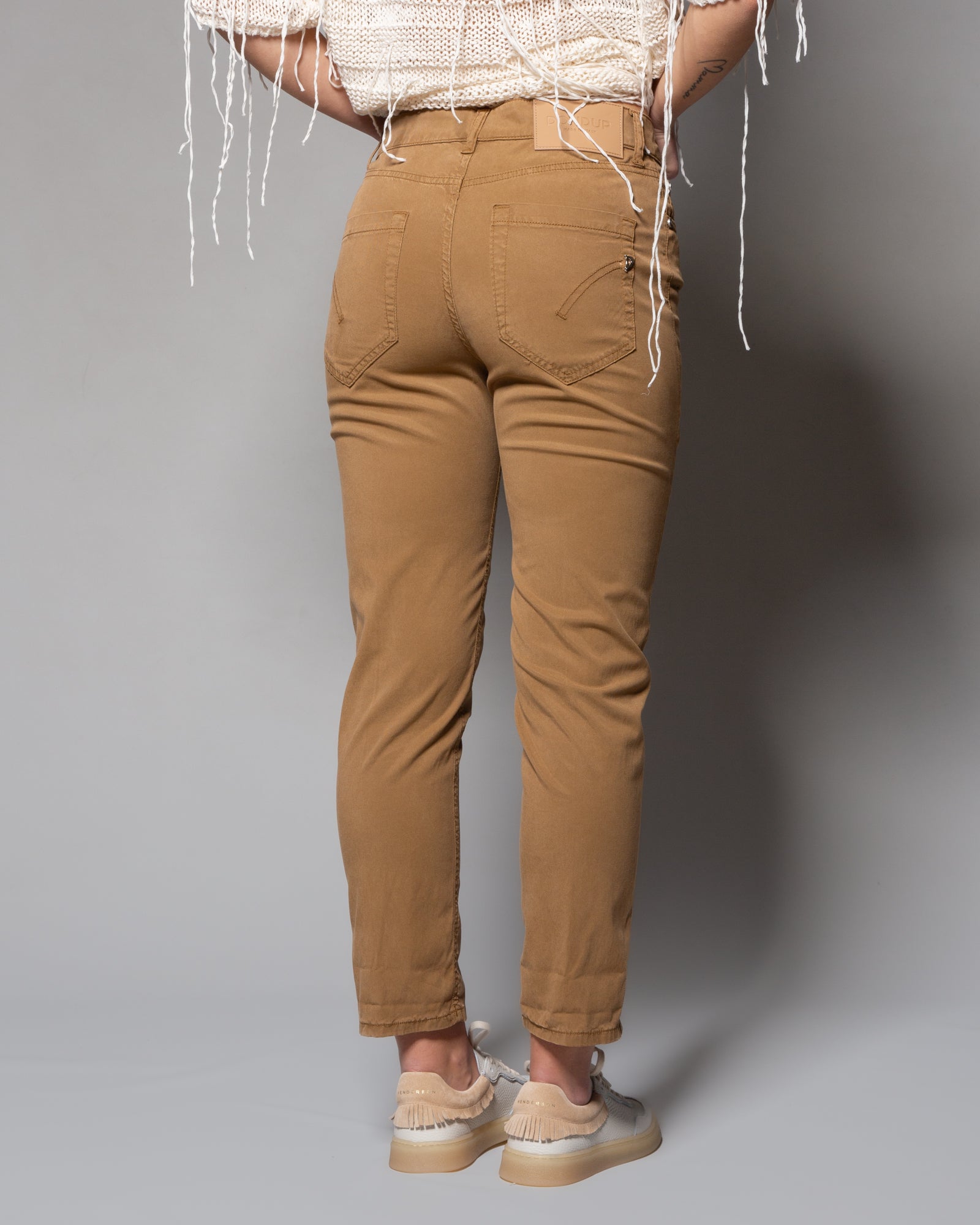 DONDUP - Pantaloni Koons in cotone e lyocell | macciocu.com