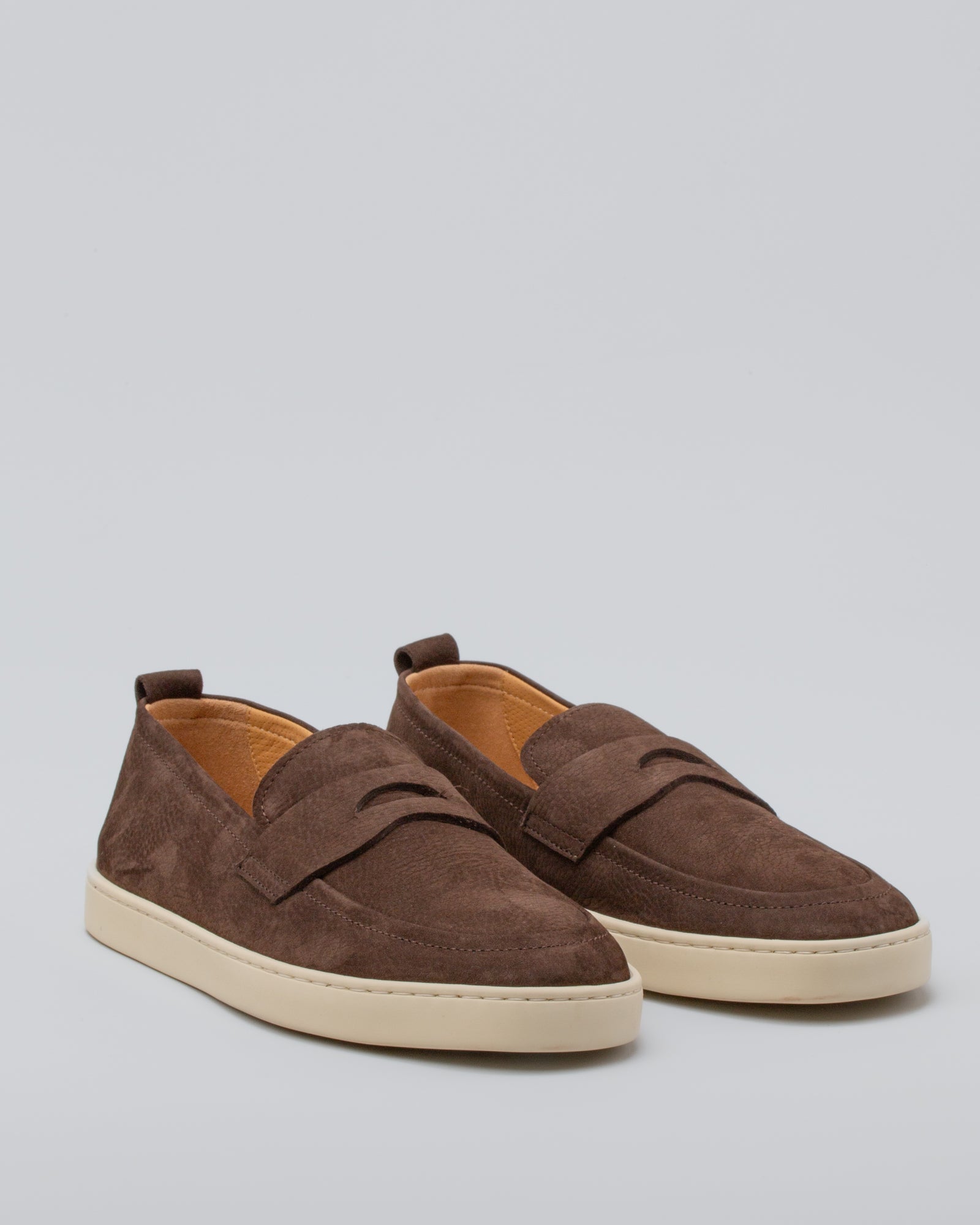 HENDERSON BARACCO - Mocassini Slip On in nabuck | macciocu.com