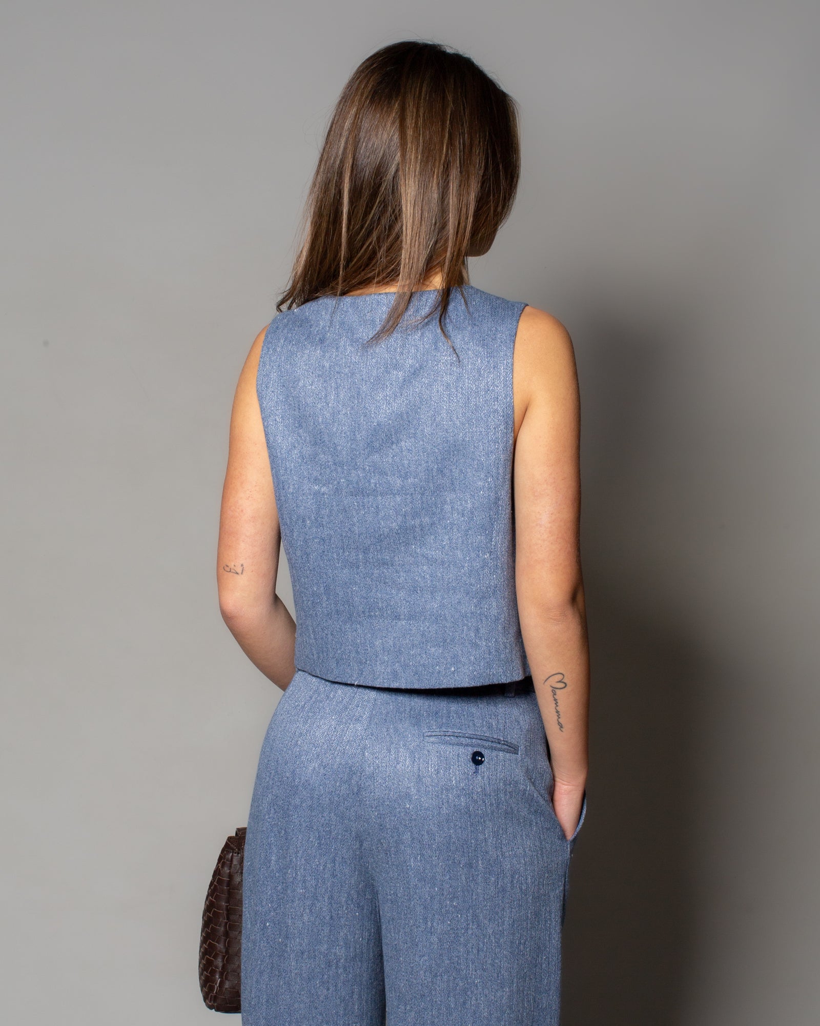 CIRCOLO 1901 - Gilet in lino e cotone | macciocu.com