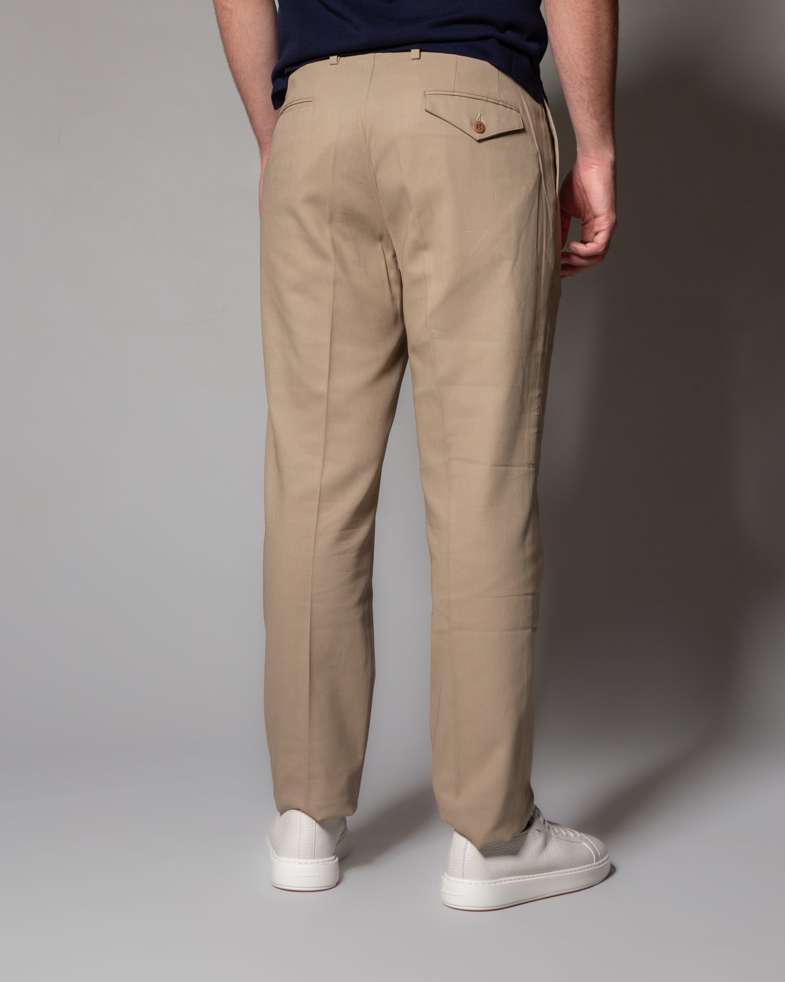 HINDUSTRIE - Pantaloni chino con pinces | macciocu.com