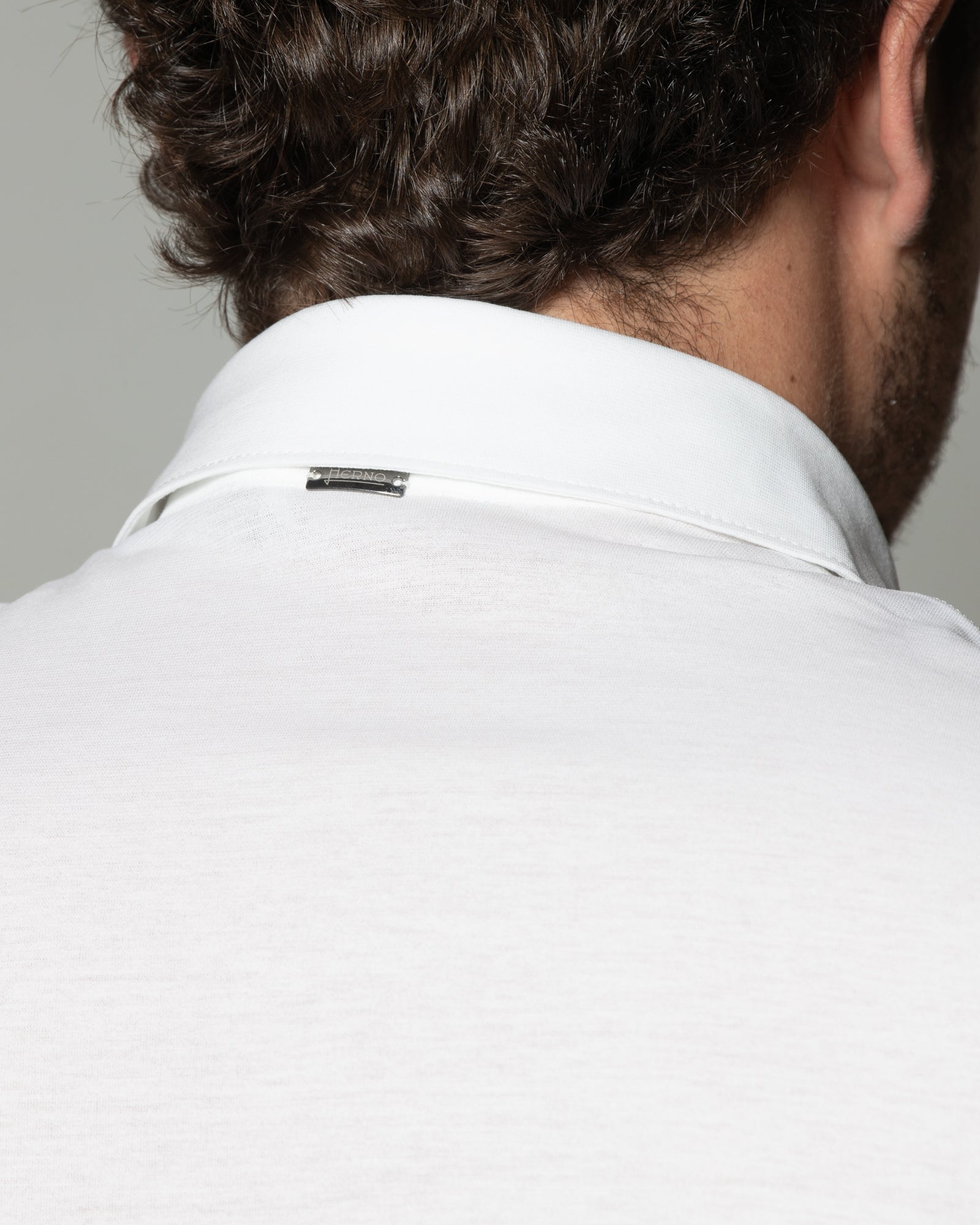 HERNO - Polo in crêpe di cotone | macciocu.com