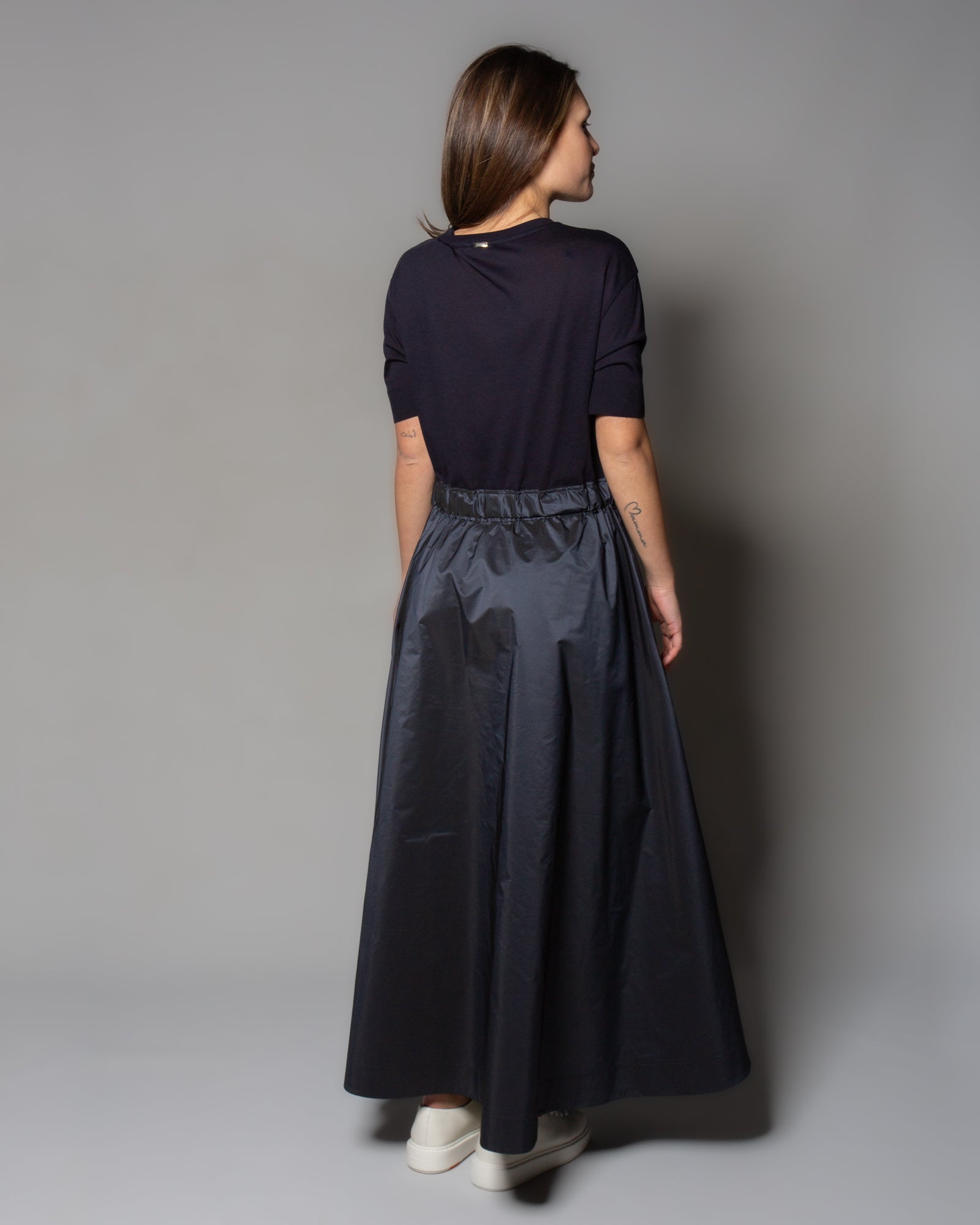 HERNO - Abito in cotone e taffetà | macciocu.com