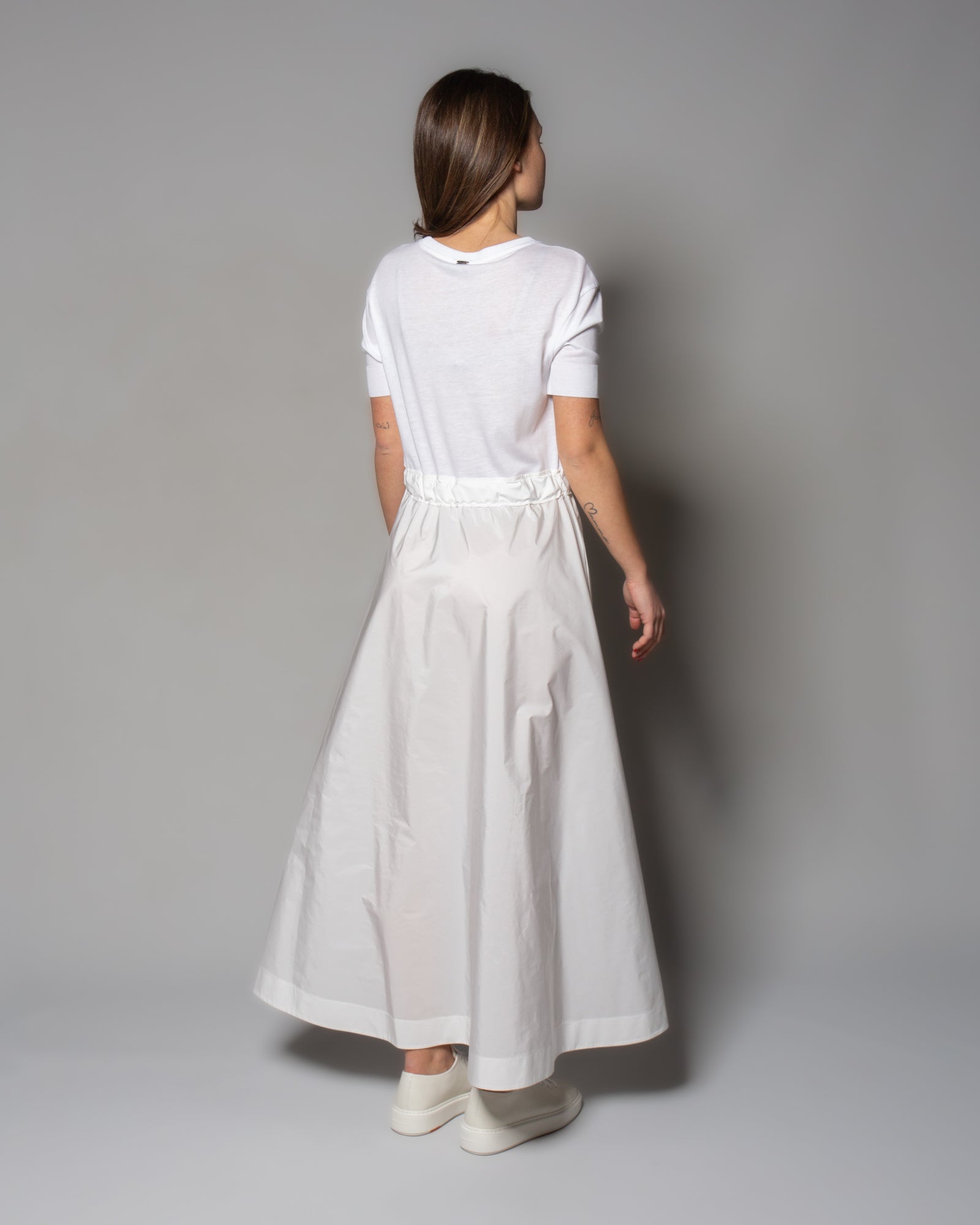 HERNO - Abito in cotone e taffetà | macciocu.com