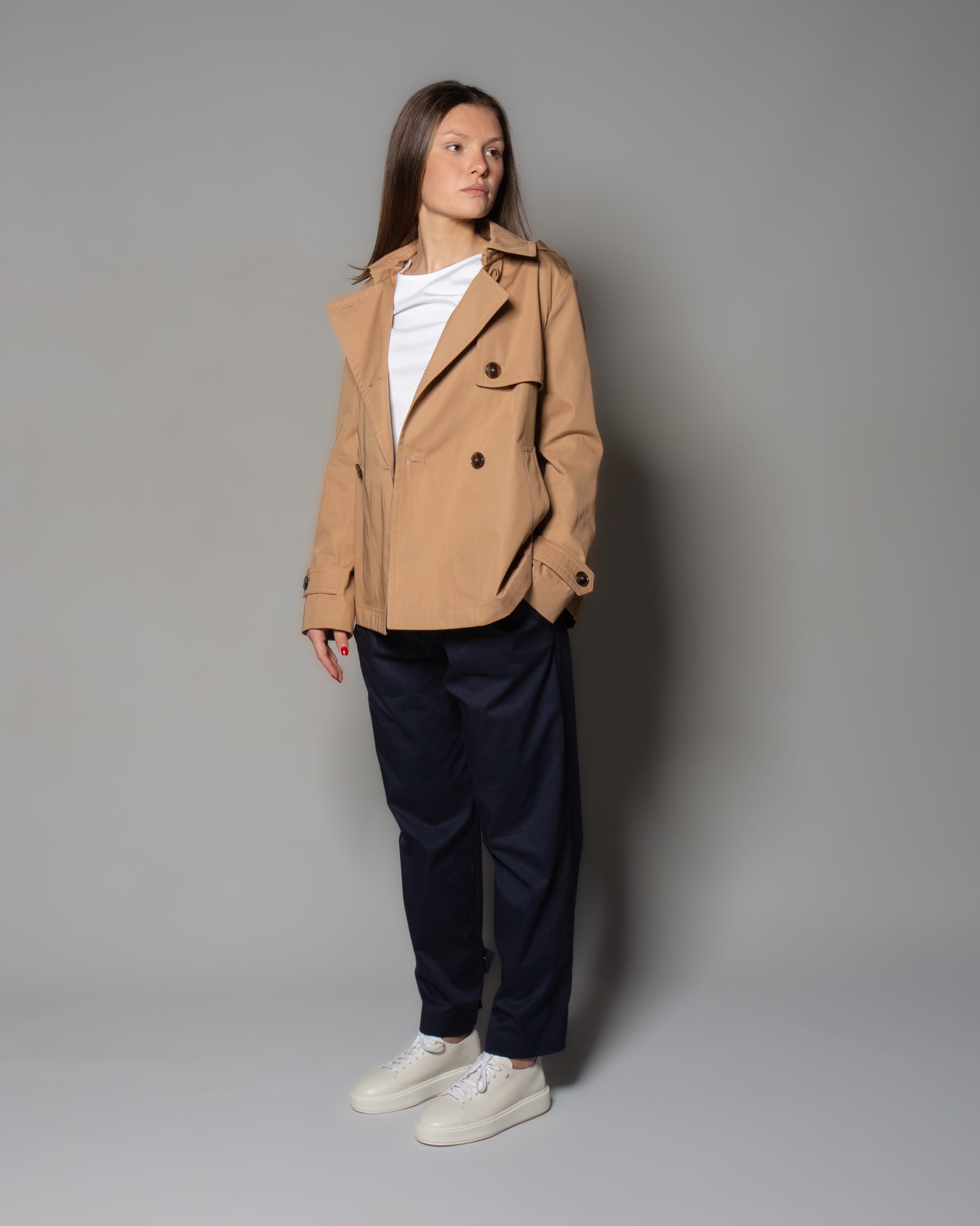 HERNO - Peacot in cotone | macciocu.com