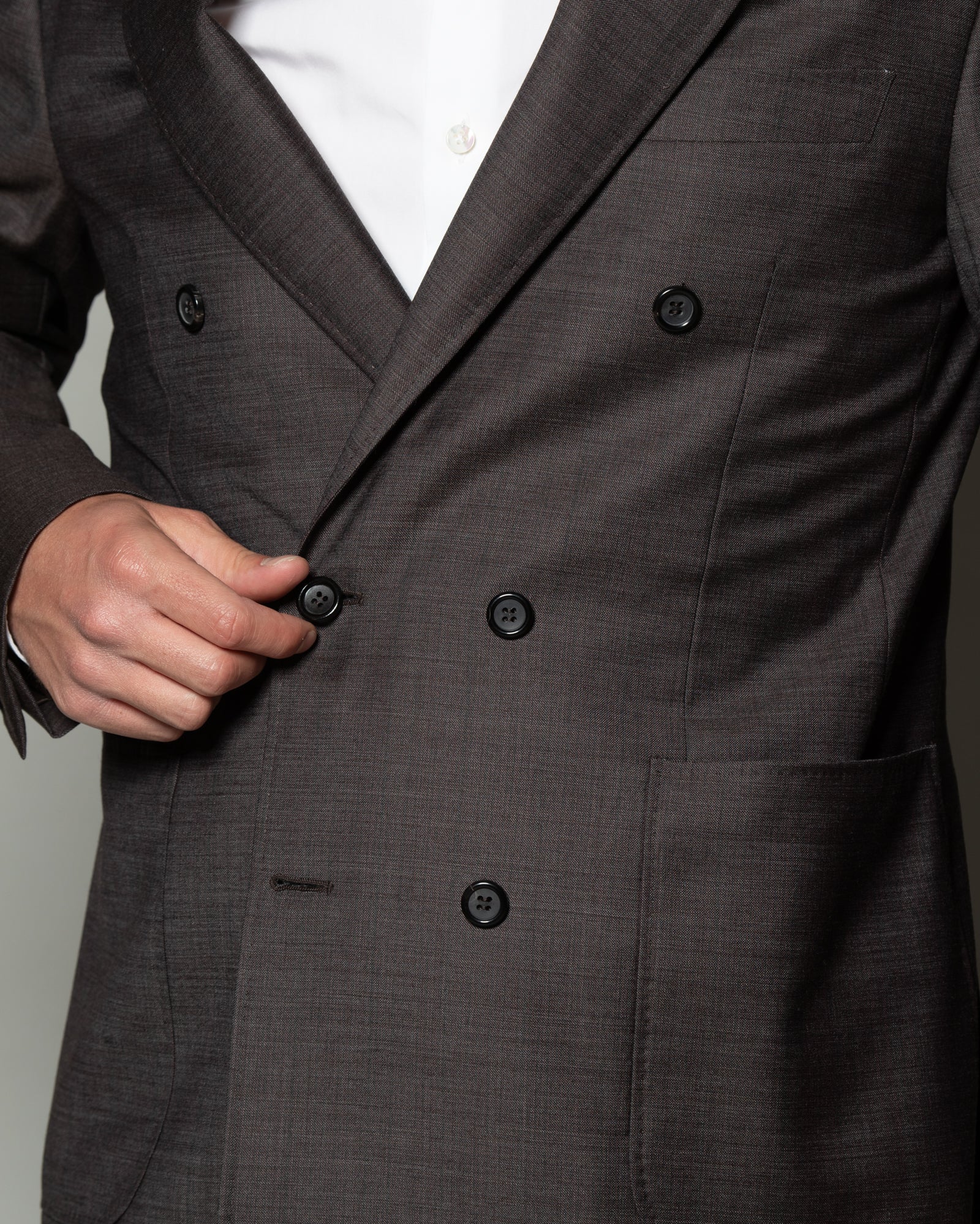 CANALI - Abito doppio petto con cinturino | macciocu.com