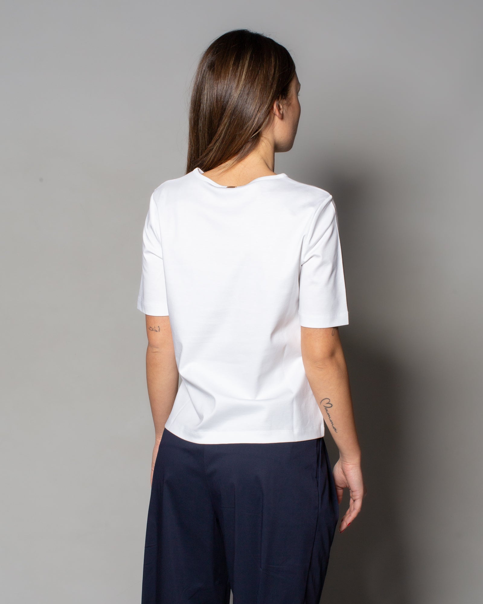 HERNO - T-Shirt in jersey con spacchetti | macciocu.com