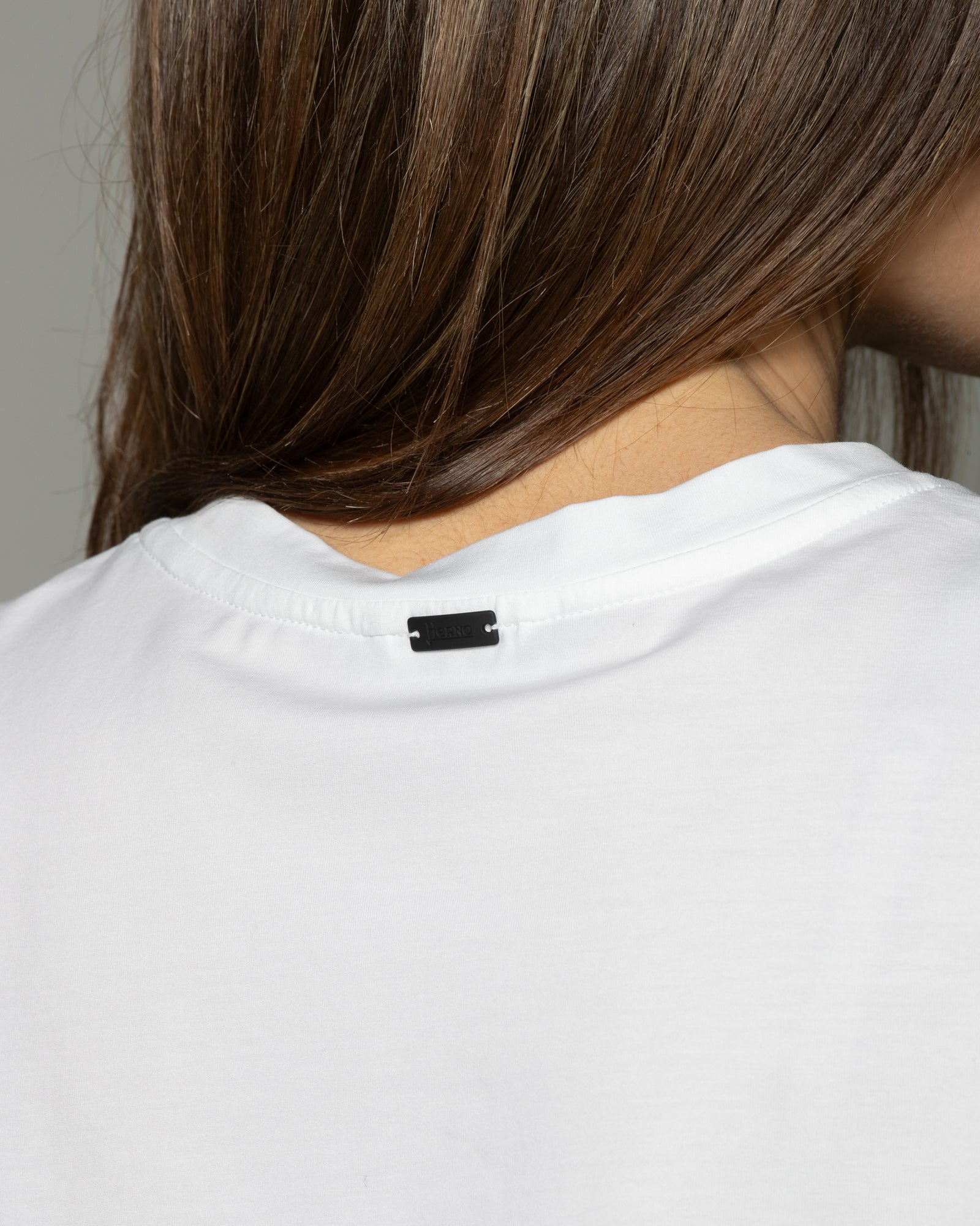 HERNO - T-Shirt in jersey con spacchetti | macciocu.com