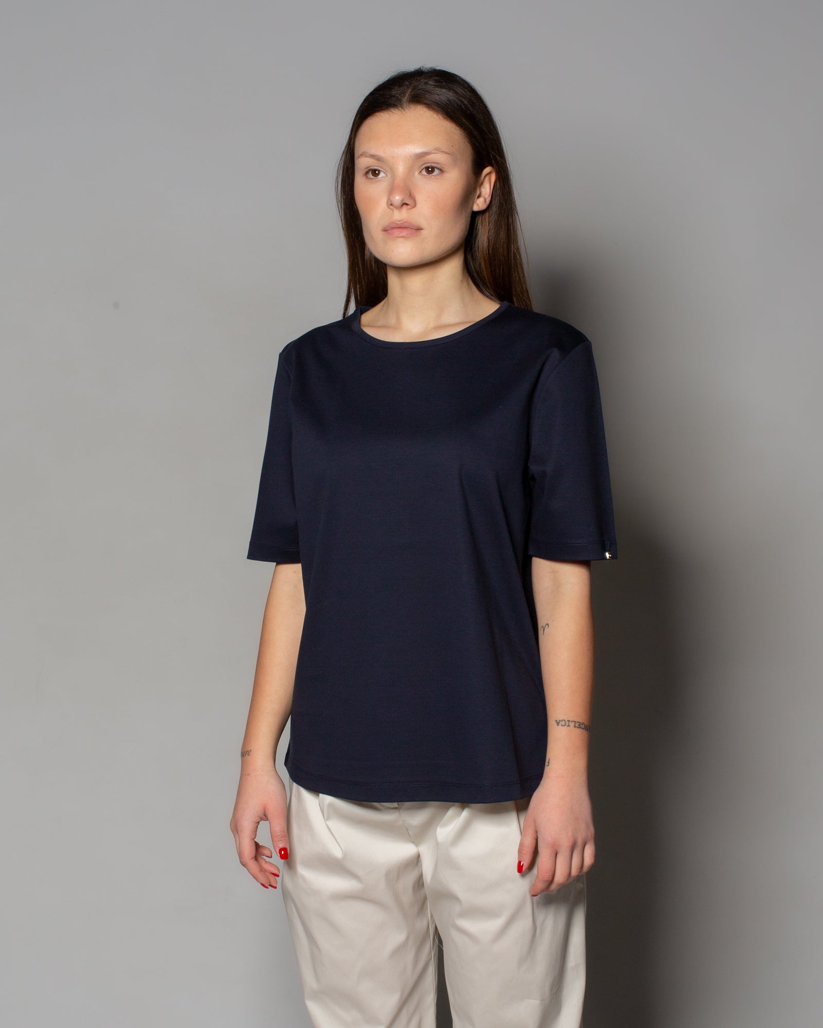 HERNO - T-Shirt in jersey con spacchetti | macciocu.com
